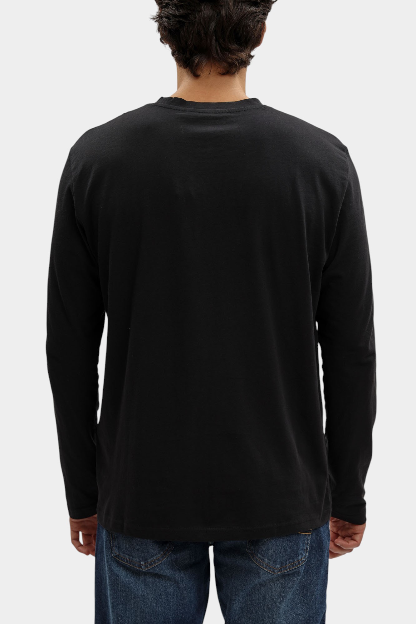 1016873 Лонгслив Mustang Черный