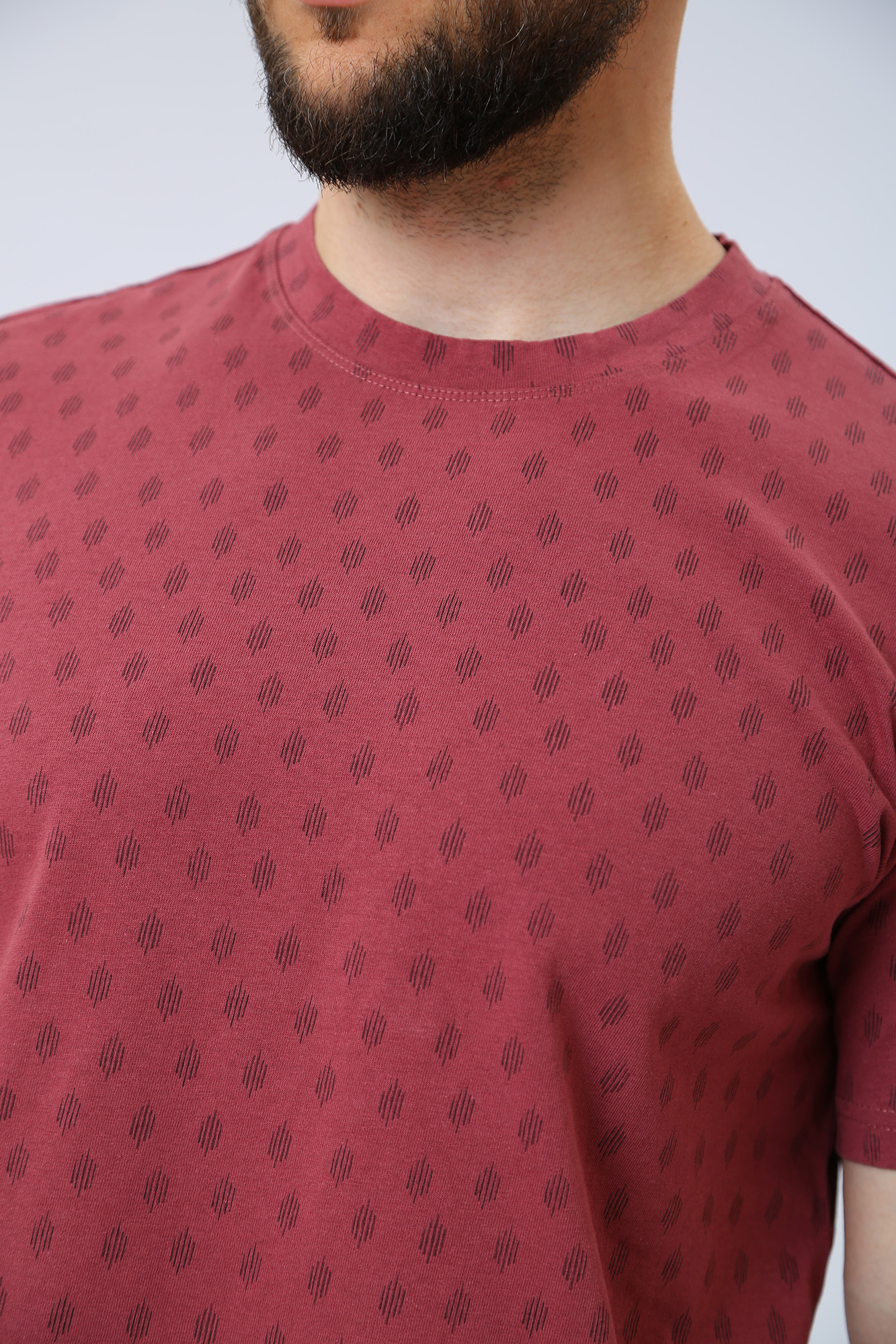 1013527 Футболка Mustang Красный