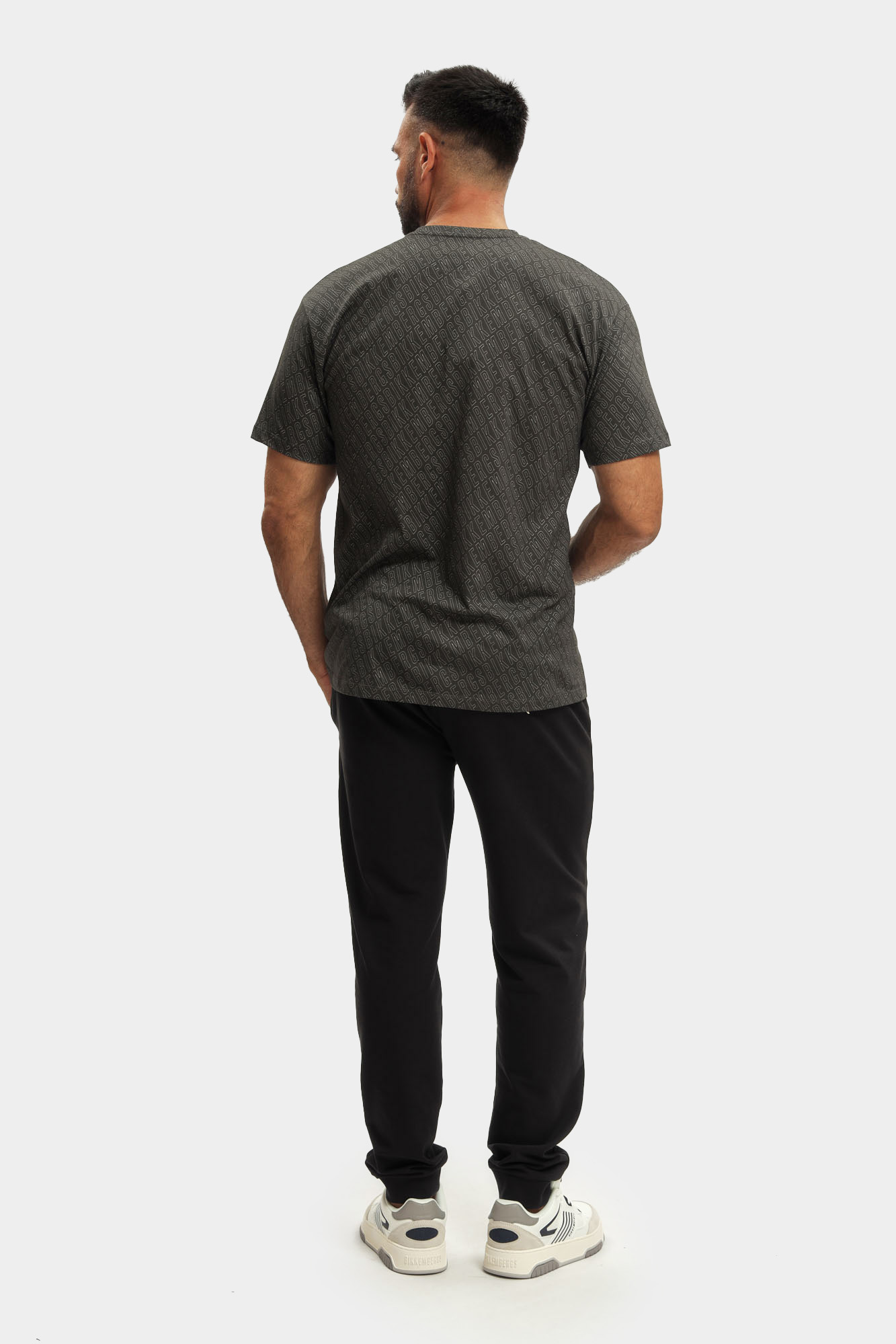 BMT0912 Футболка Bikkembergs Черный