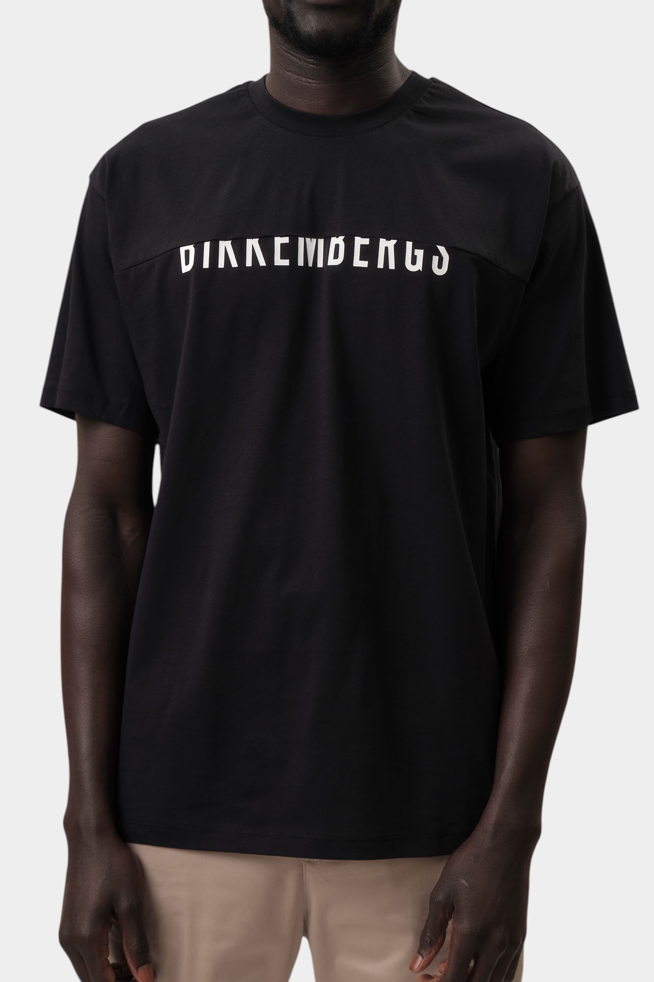 BMT0702 Футболка Bikkembergs Черный