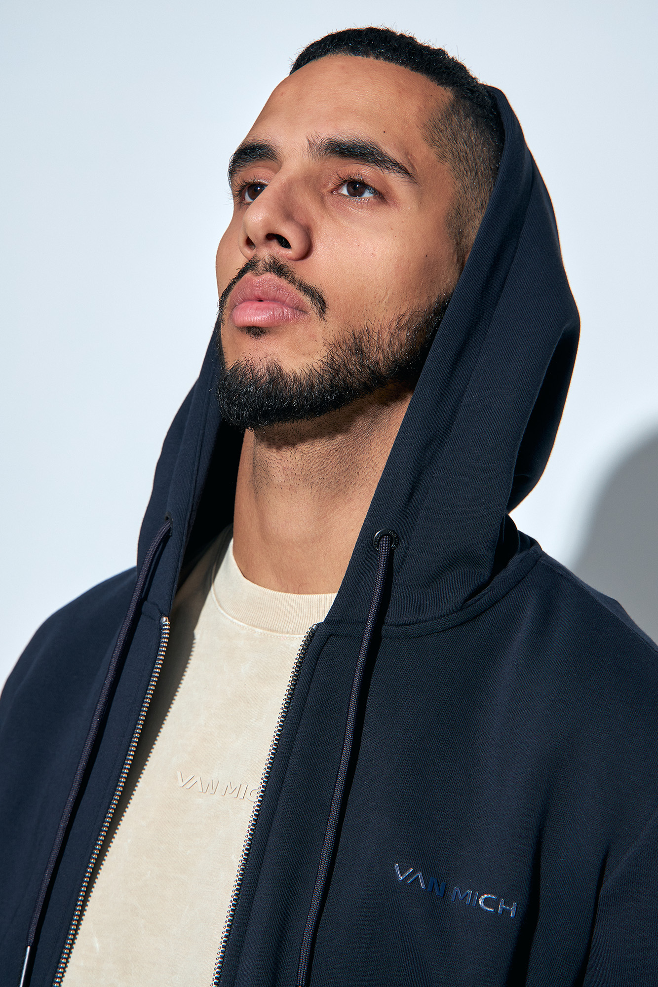 VM-232-20-037 Толстовка с капюшоном Van Mich Синий