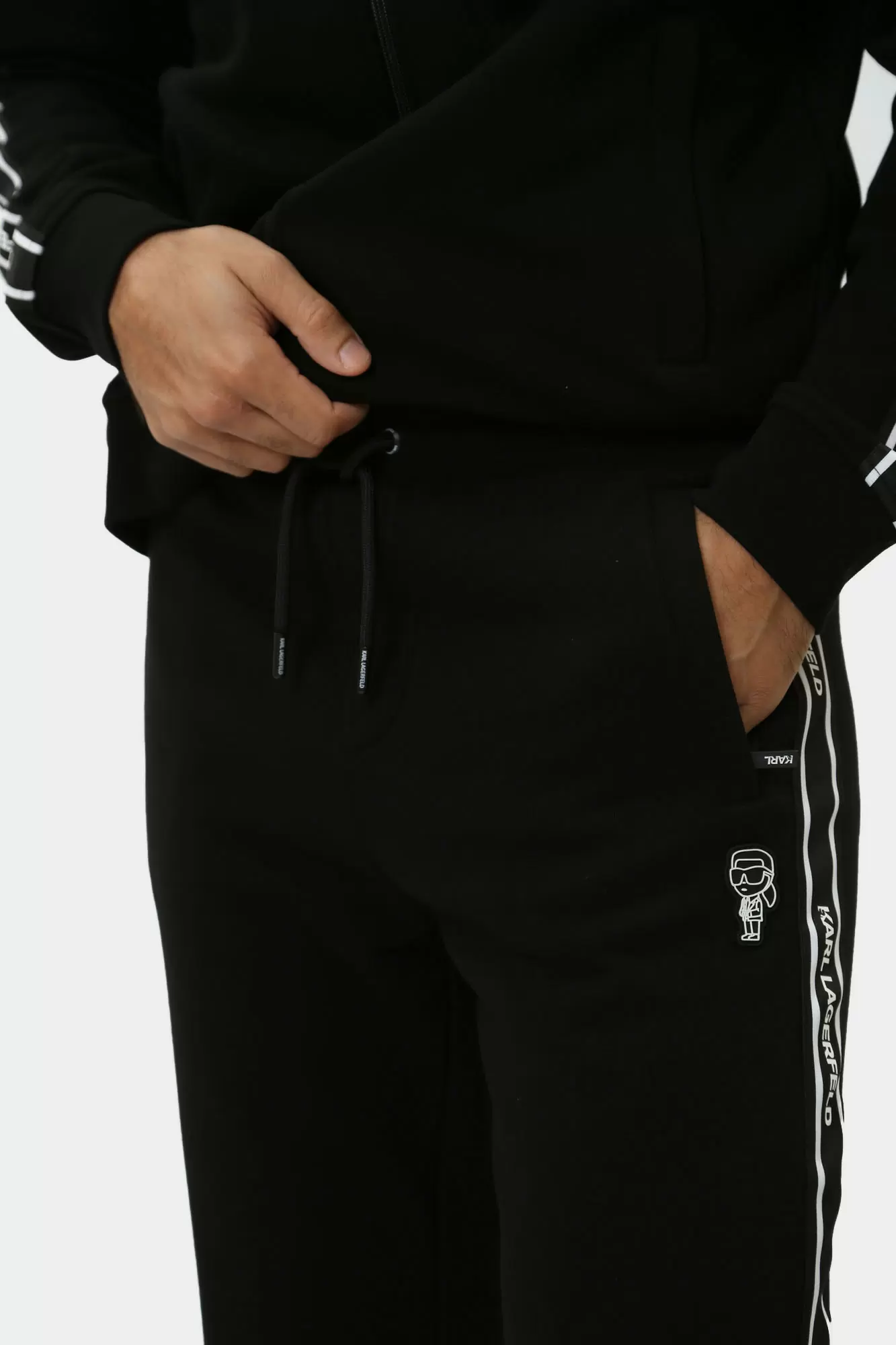 544910_705027 Брюки спортивные Karl Lagerfeld Черный