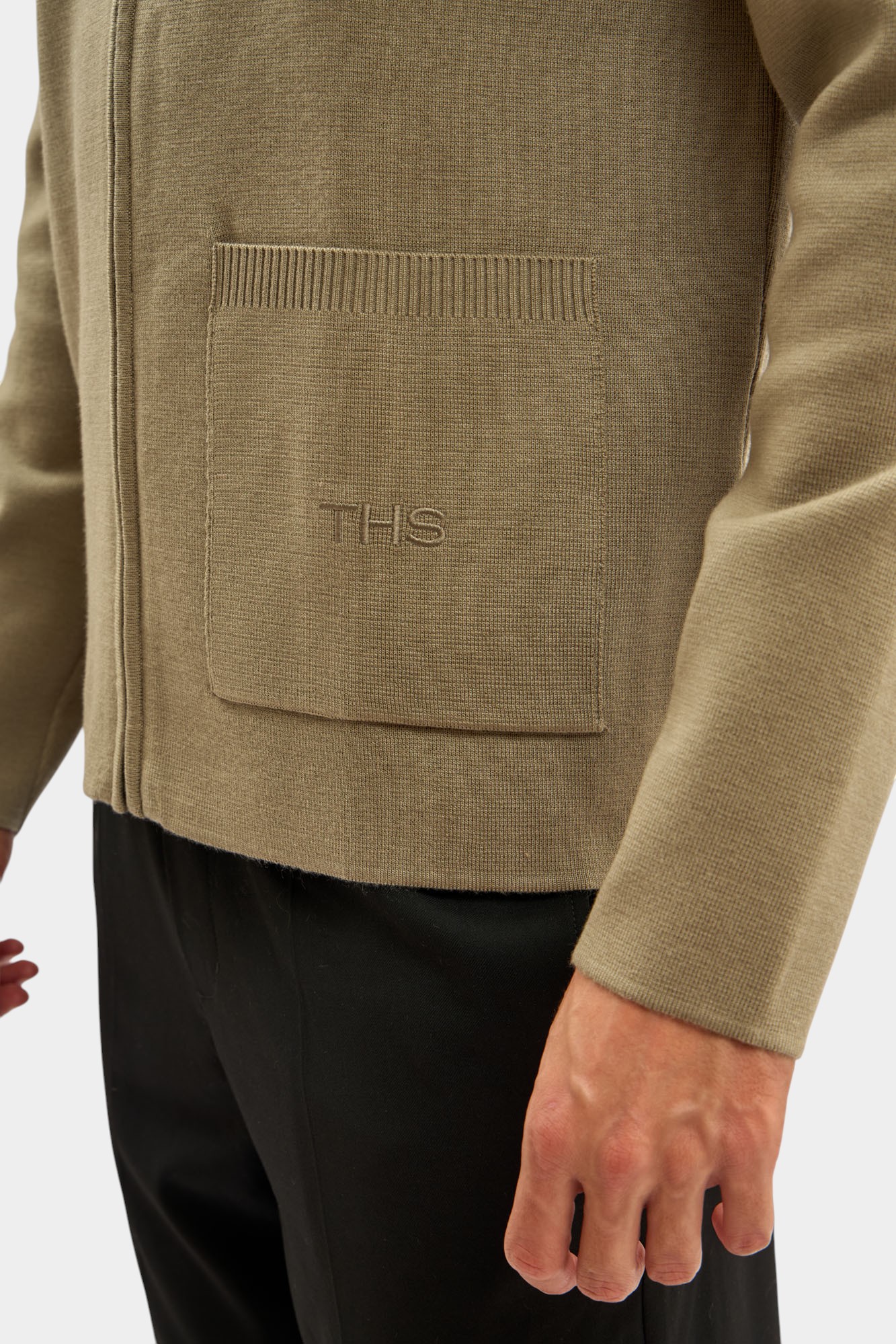 M-252-SK-50-002 Кардиган The Hills Хаки