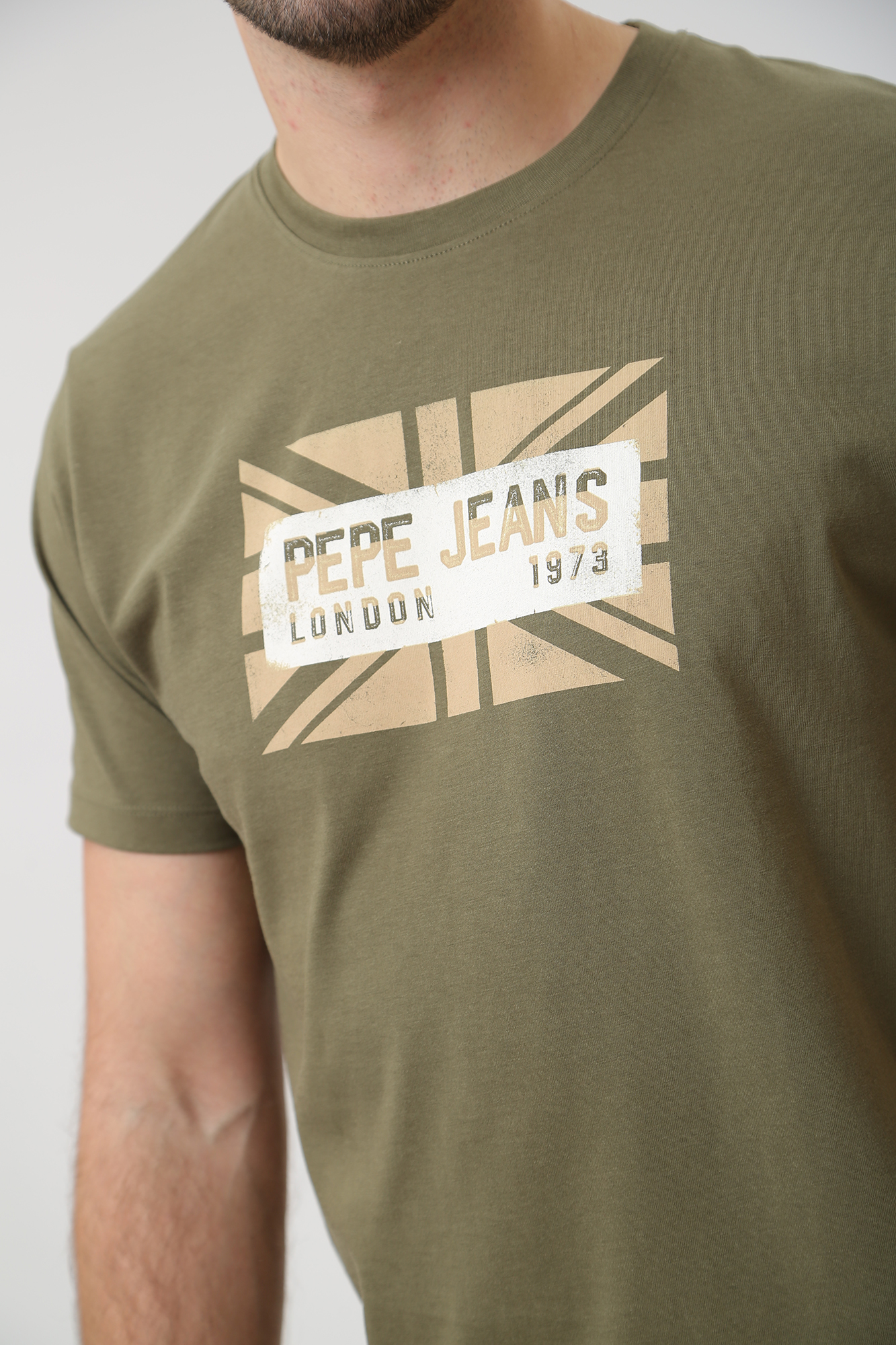 PM509232 Футболка Pepe Jeans Хаки