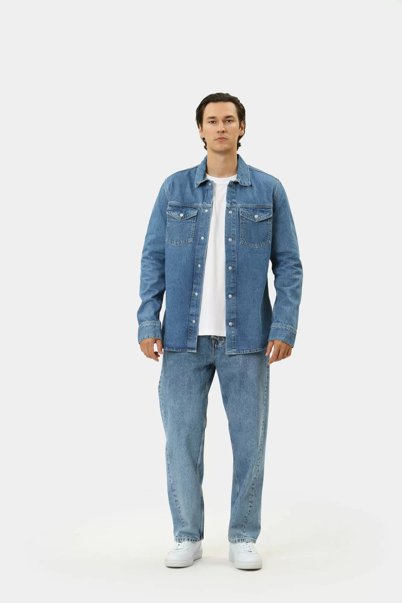 PM308584MS3 Рубашка с длинным рукавом Pepe Jeans Синий