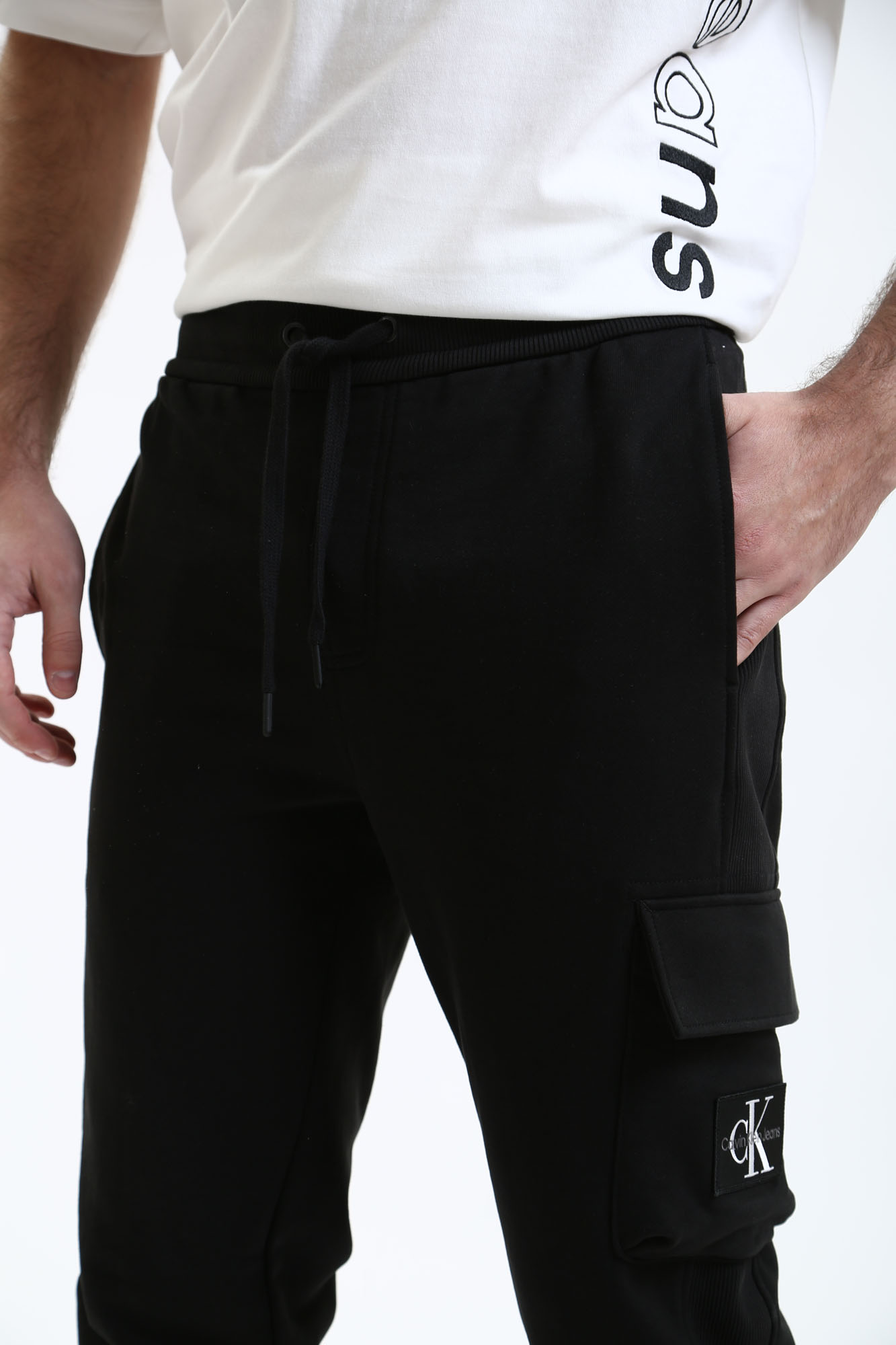 J30J324683 Брюки спортивные Calvin Klein Jeans Черный