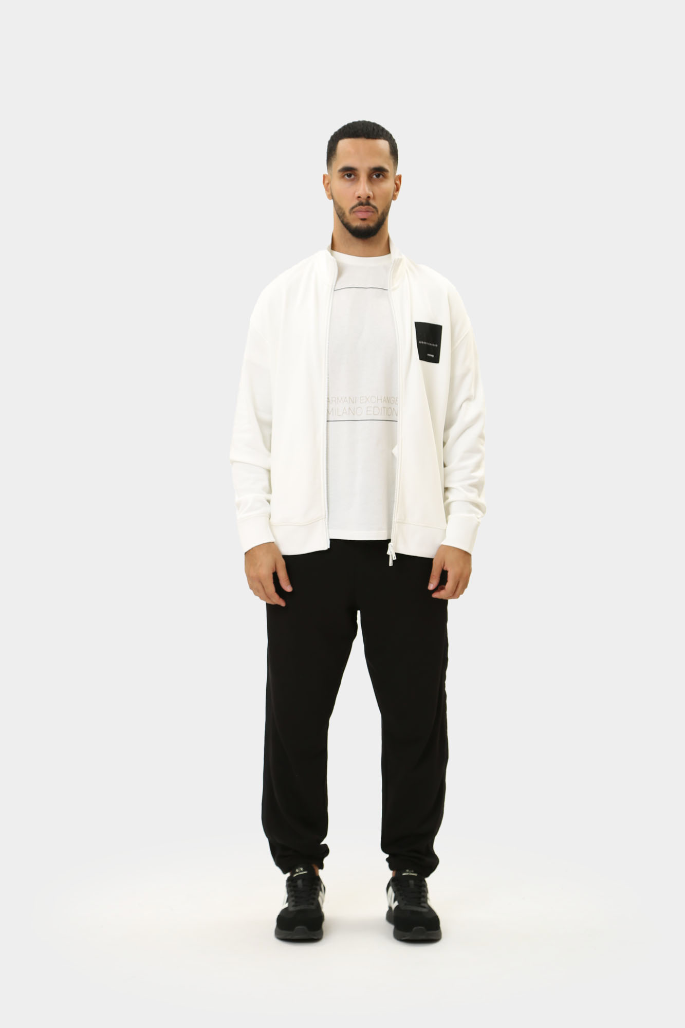3DZMJB_ZJDPZ Толстовка Armani Exchange Белый