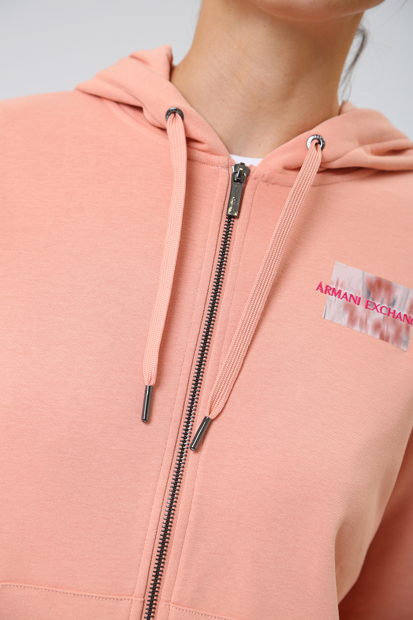Толстовка с/к Armani Exchange Розовый