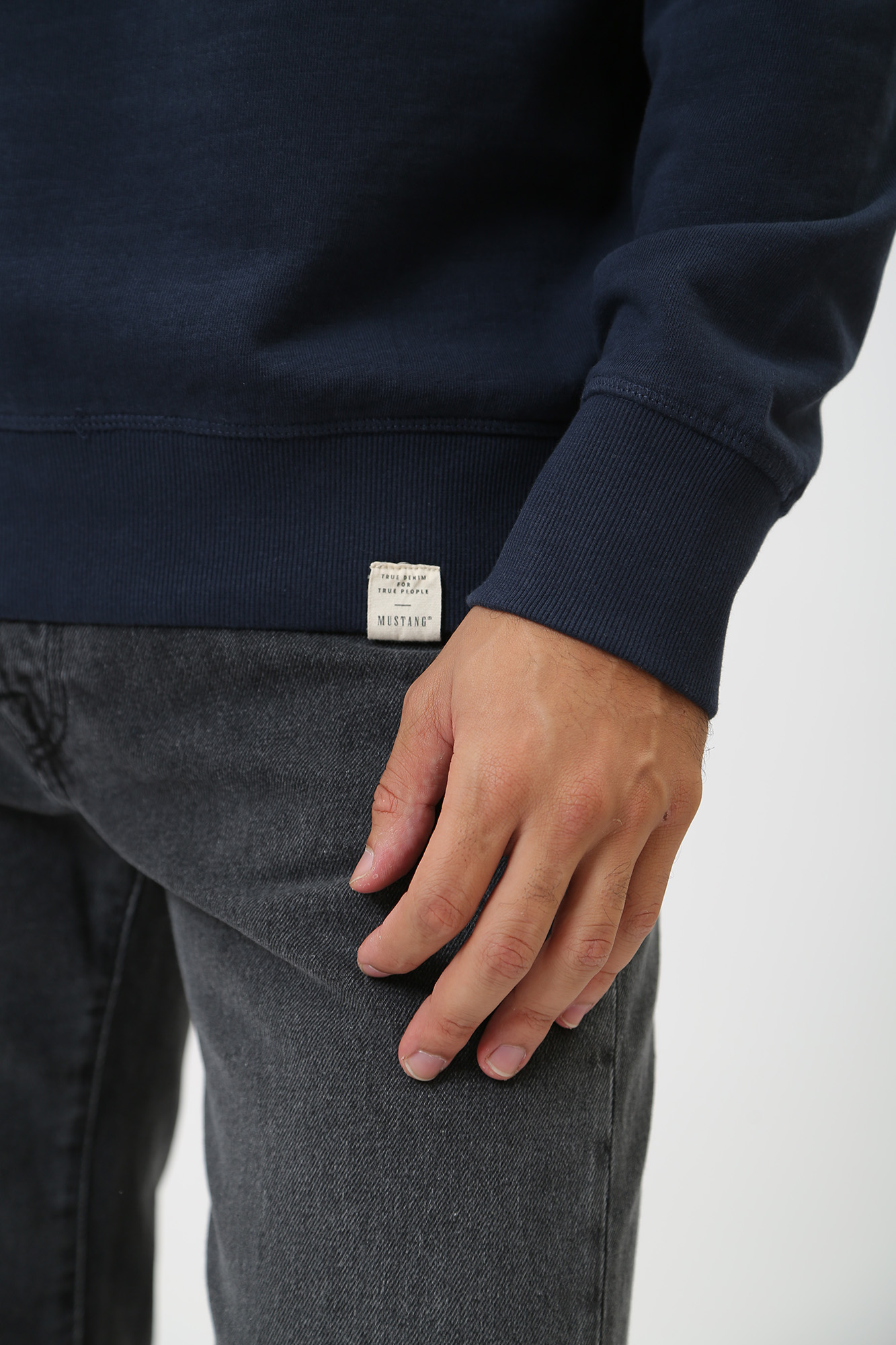 1014165 Свитшот Mustang Синий