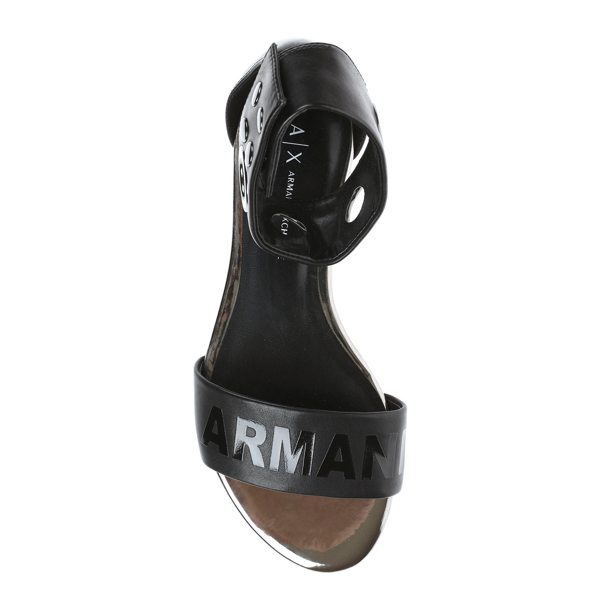 XDP002_XV141 Сандалии Armani Exchange Черный