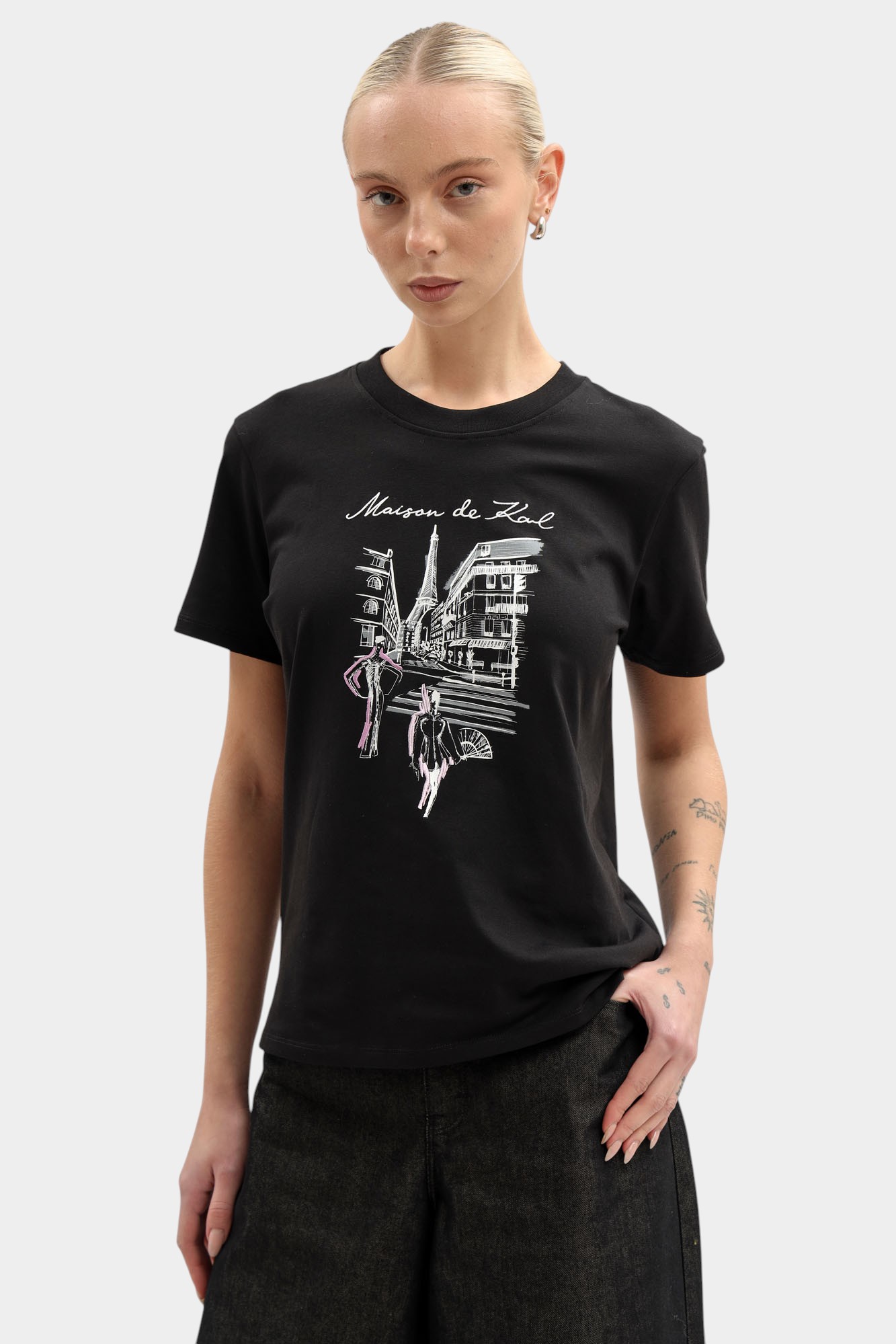 A4W17087 футболка karl lagerfeld