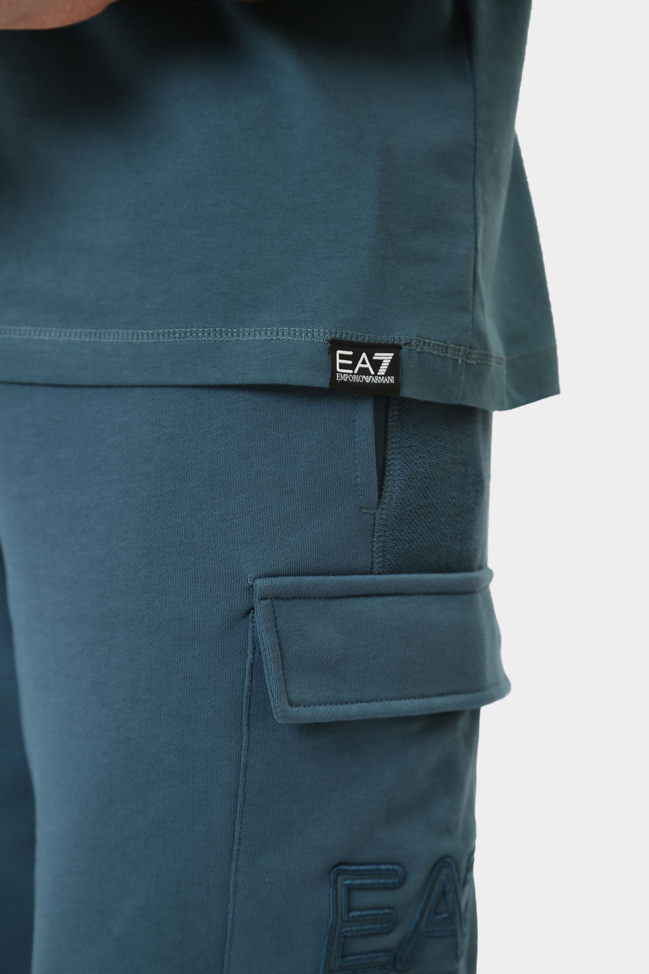 3DUT02_PJTJZ_1821 Футболка EA7 Зеленый