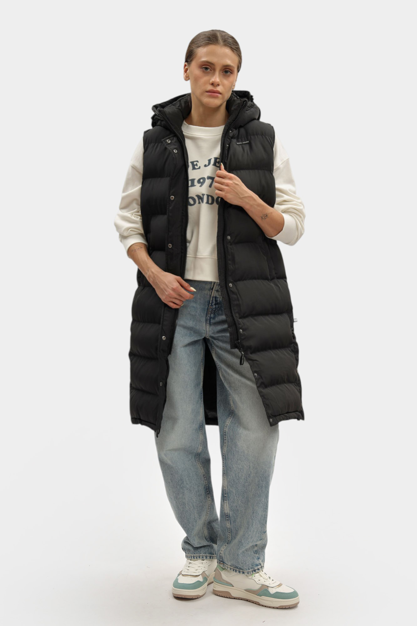 PL402439 жилет утепленный pepe jeans 
