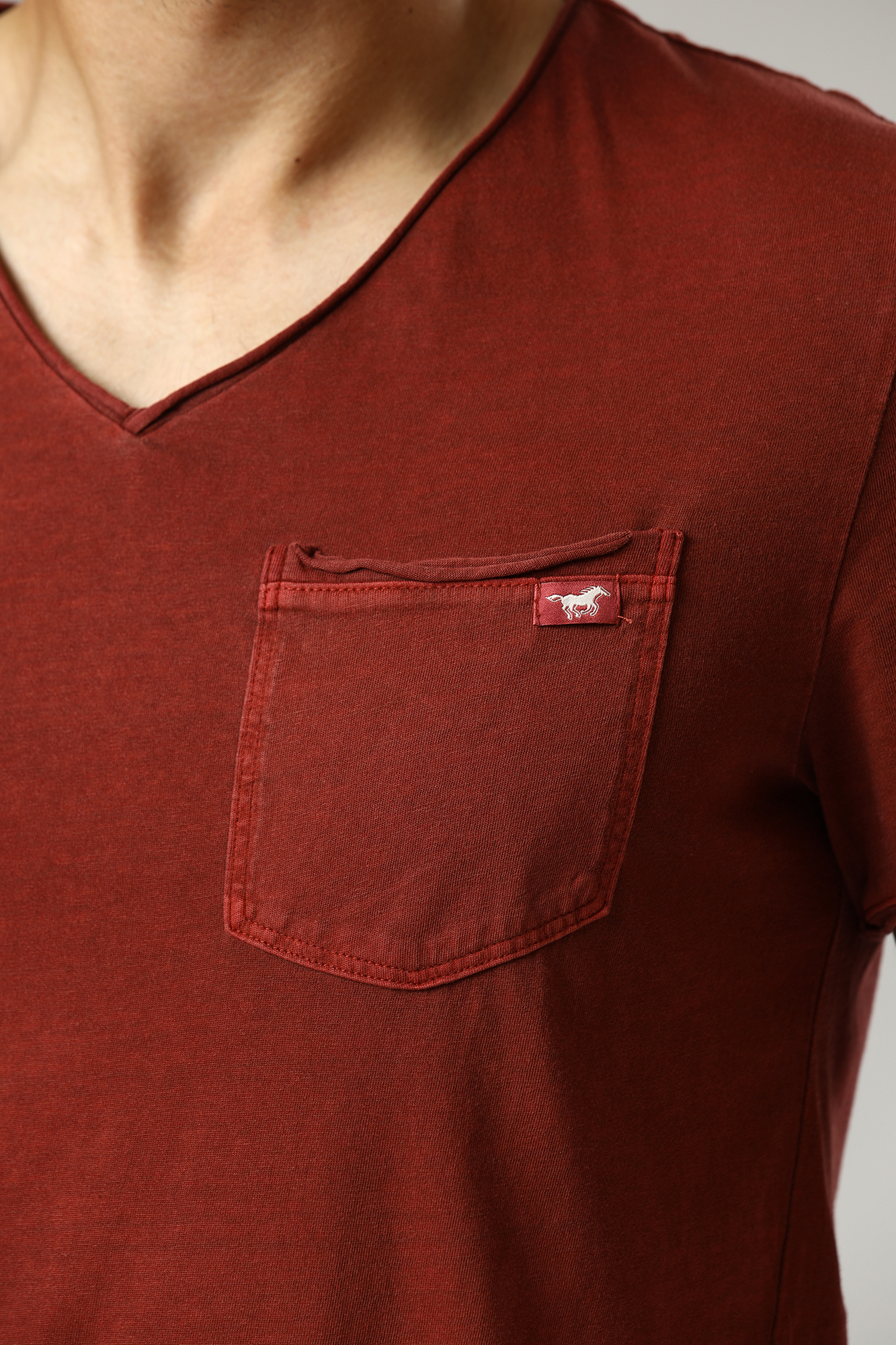 1012505-7256 Футболка Mustang Красный