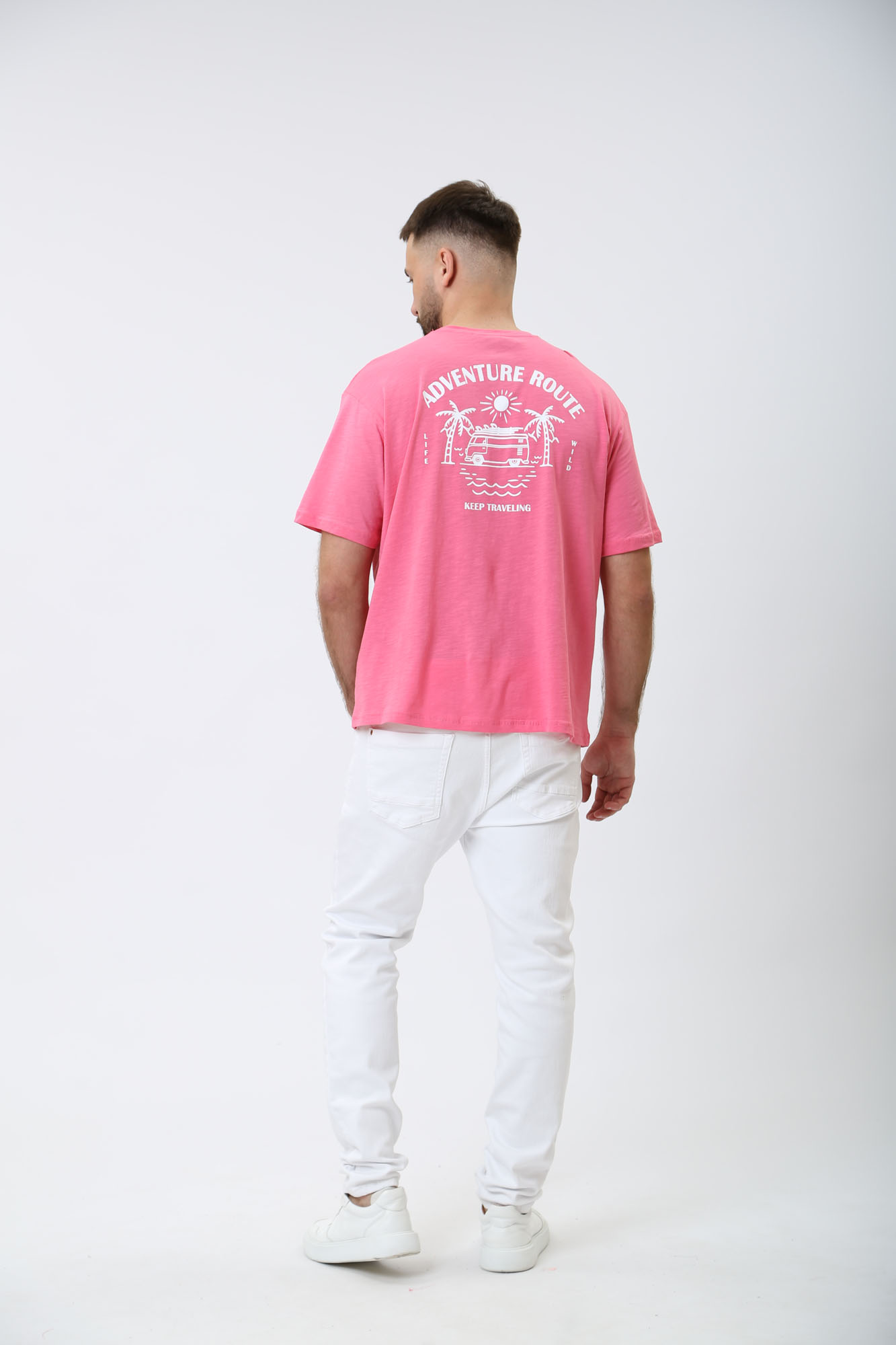 84017-6089 Футболка LTB Розовый