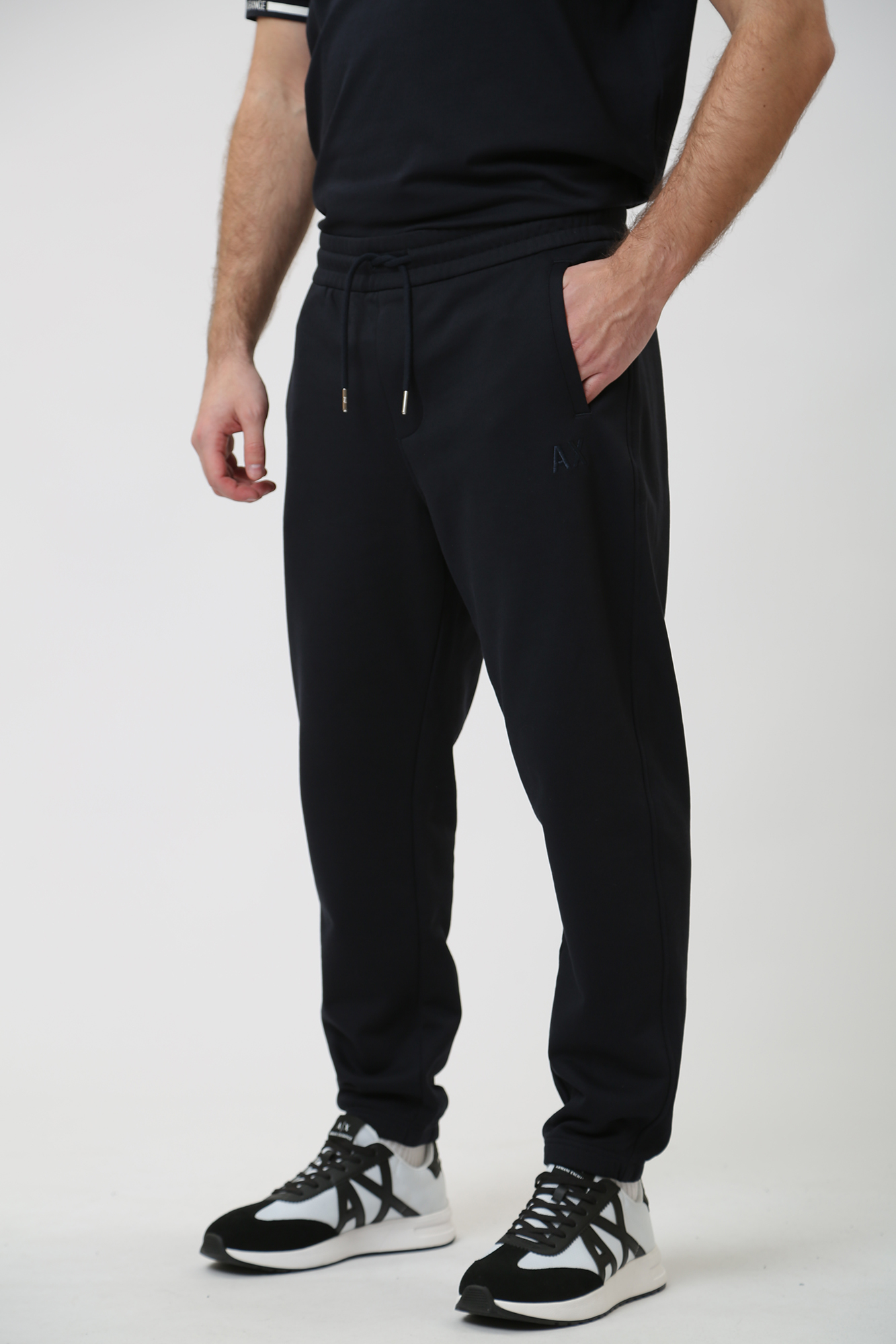 3DZPLF_ZJ4XZ Брюки спортивные Armani Exchange Синий