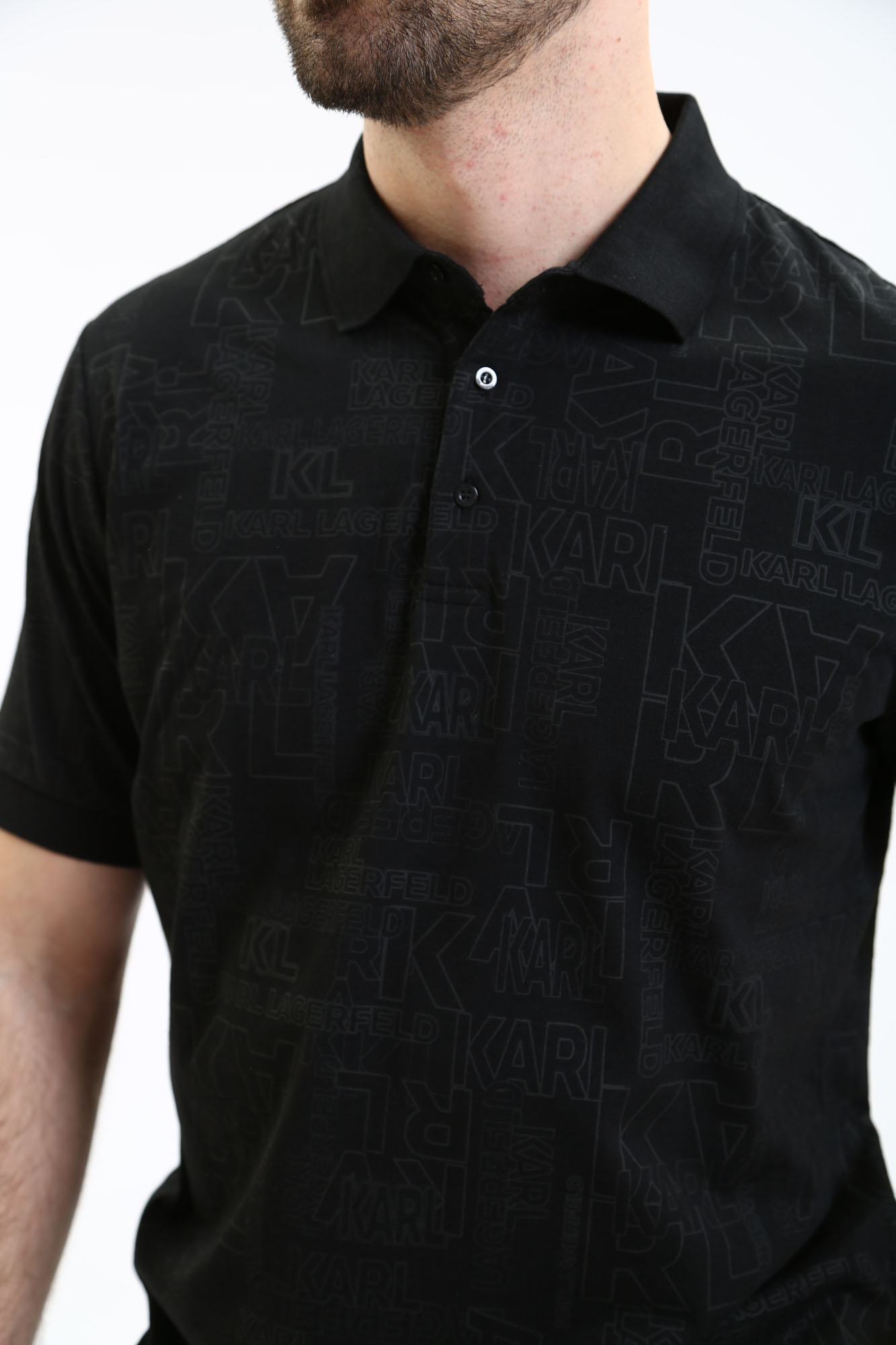 541224_745082 Поло Karl Lagerfeld Черный