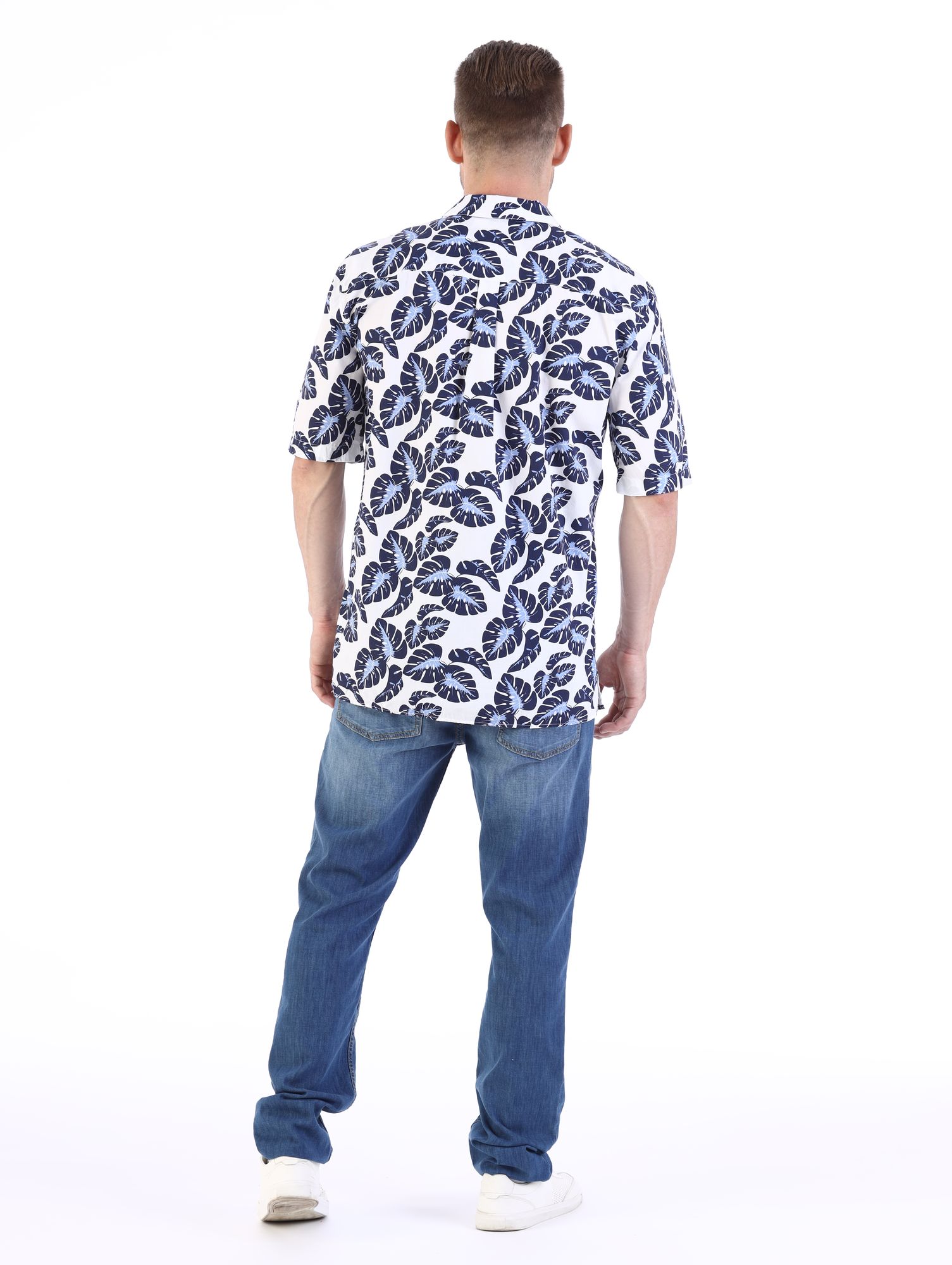 30014489_10006768 Сорочка Strellson Белый