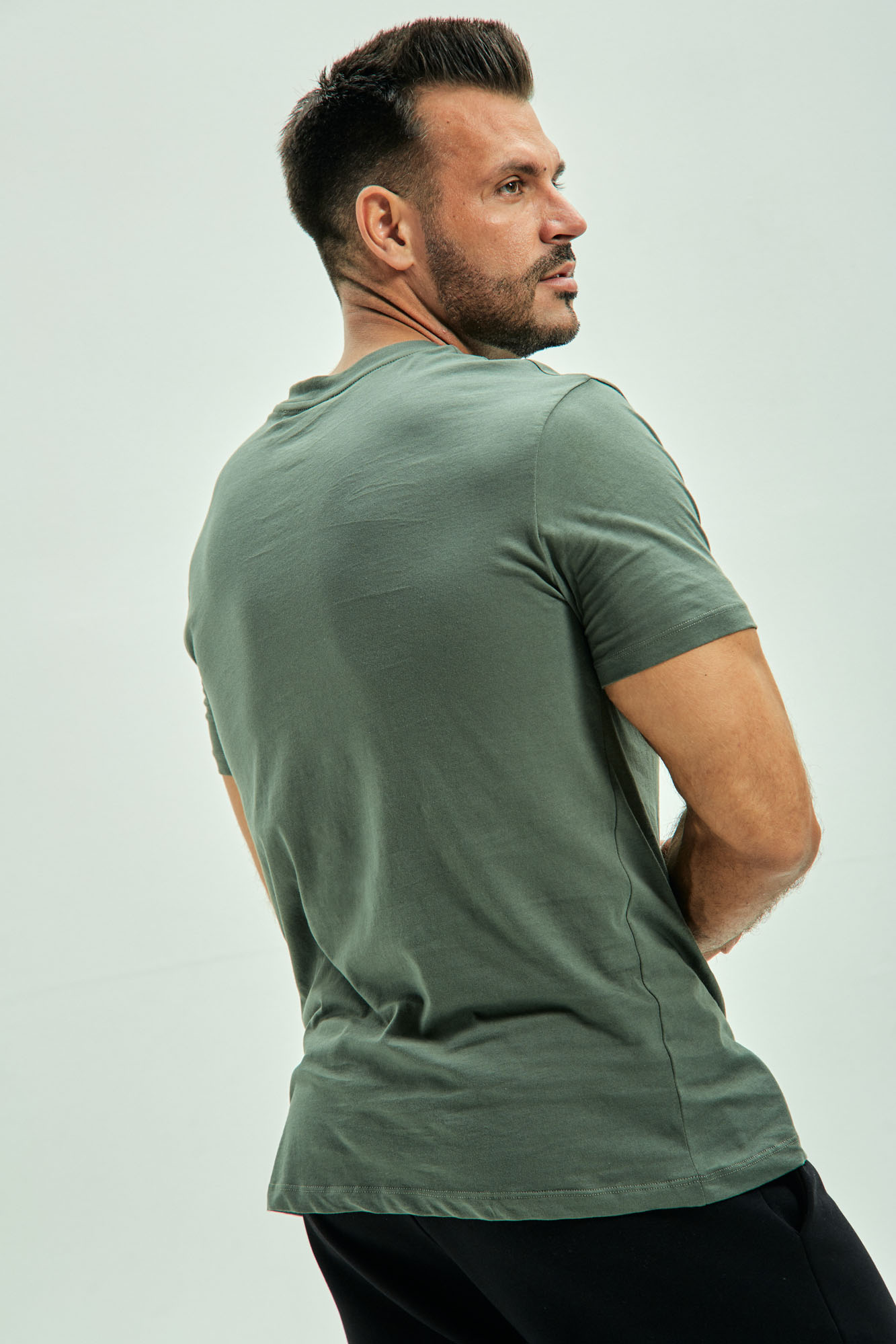 VM-ERK-22-055 Футболка Van Mich Зеленый