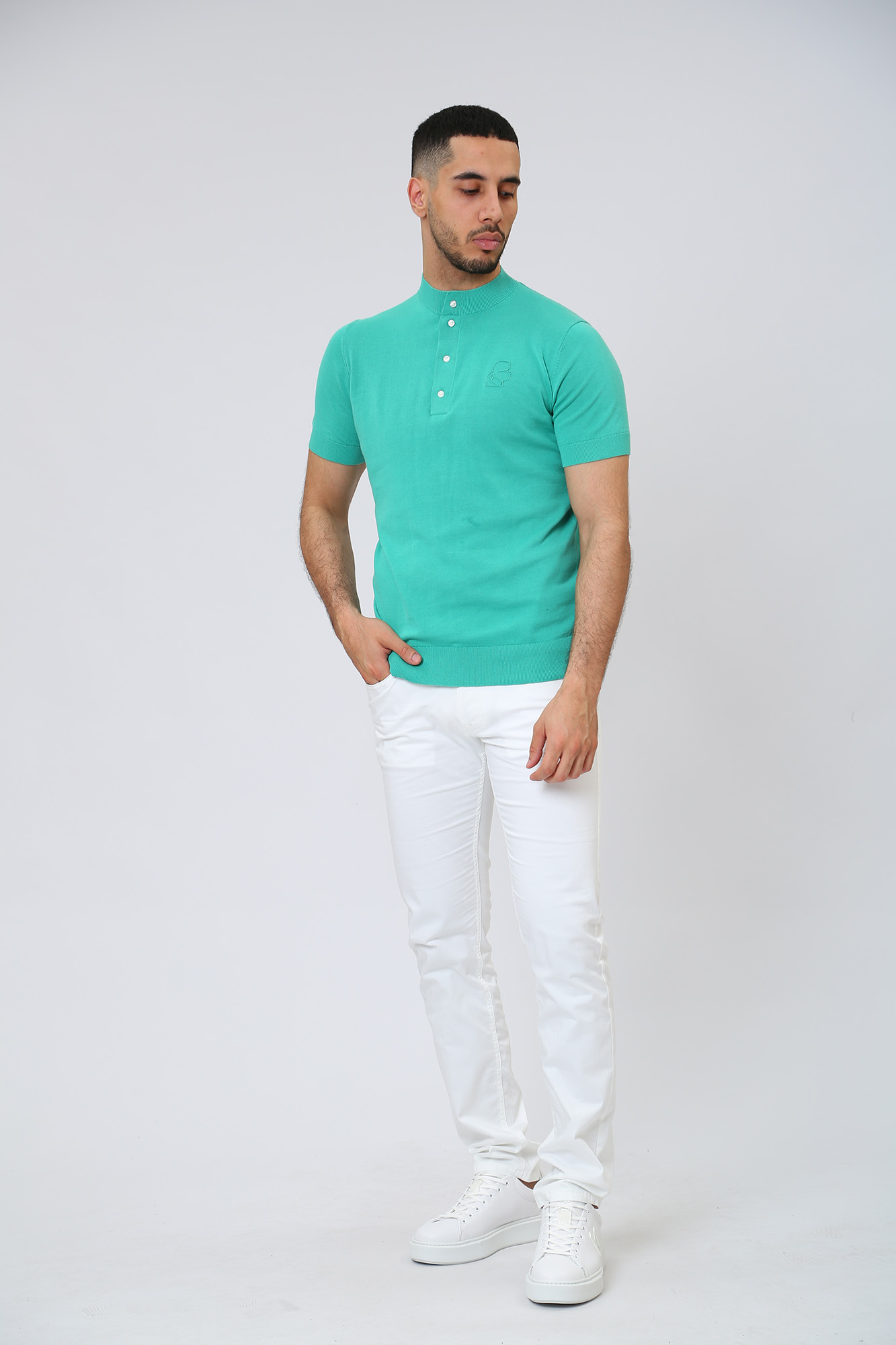 532301_655011 Футболка Karl Lagerfeld Зеленый