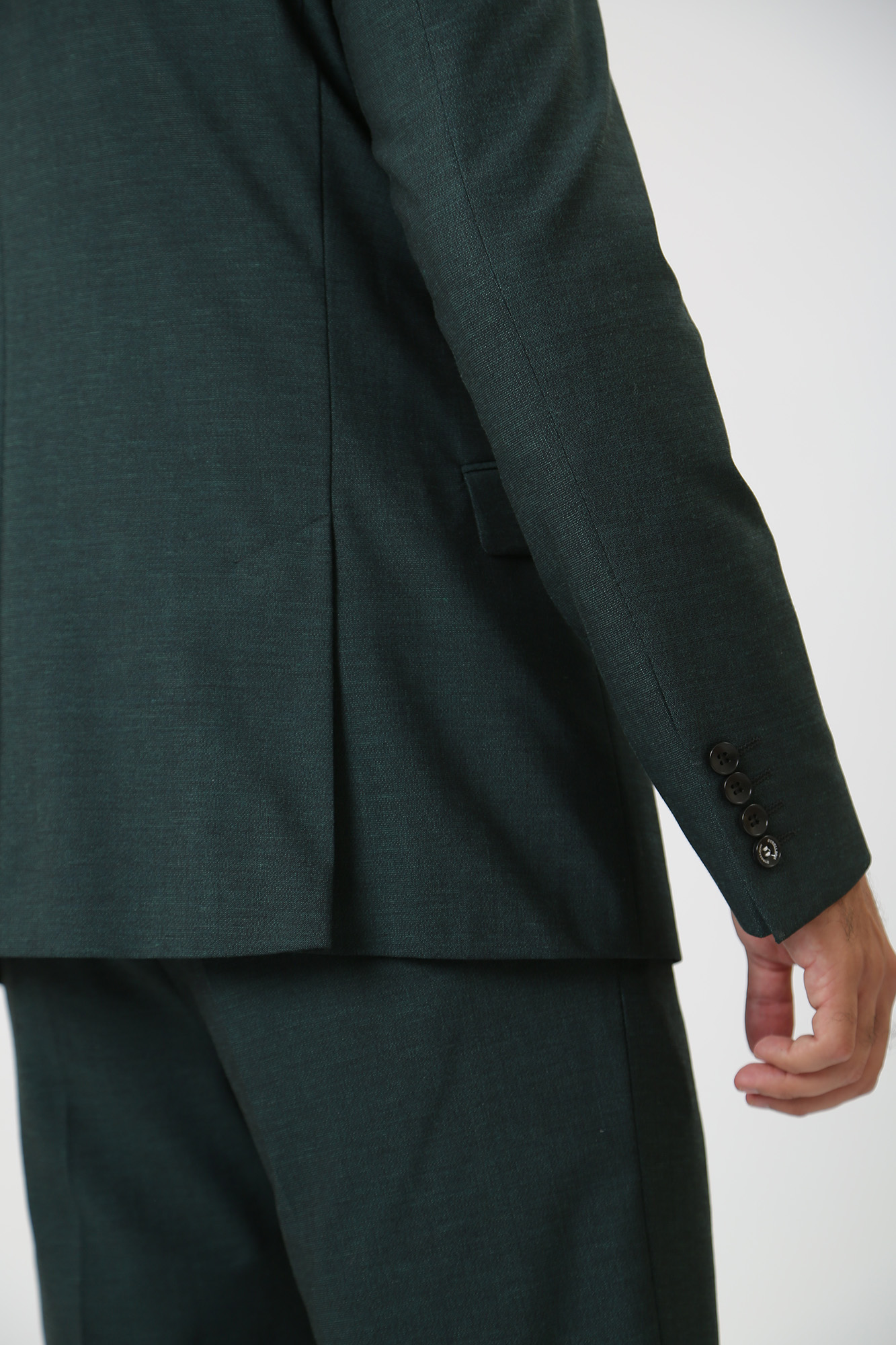 30038549_10016383 Пиджак классический Strellson Зеленый