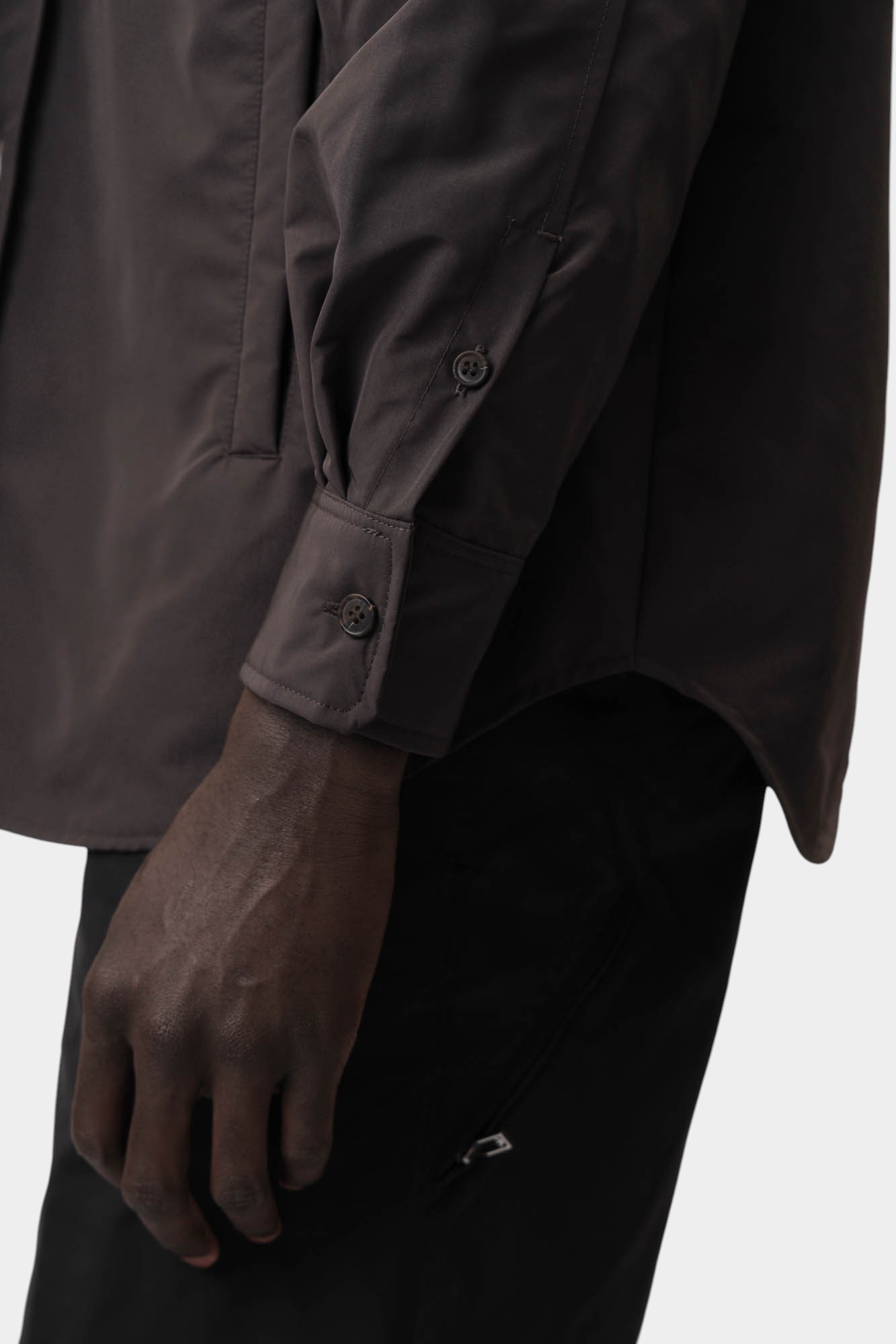 EM001629_AF13770 Рубашка д/р Emporio Armani Черный