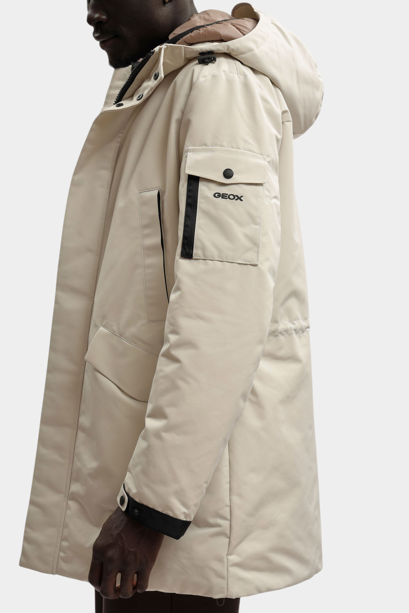 M5628FT3285 Куртка парка Geox Молочный