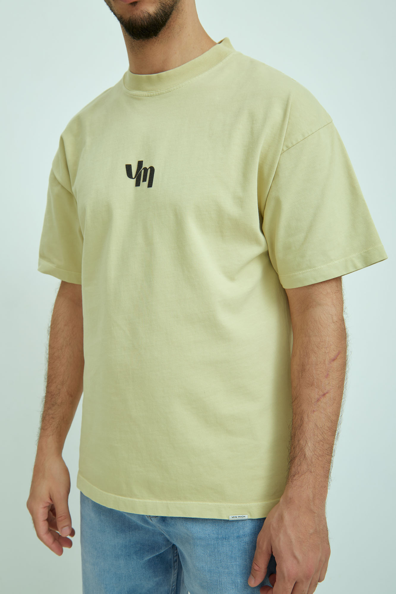 VM-ERK-22-059 Футболка Van Mich Бежевый
