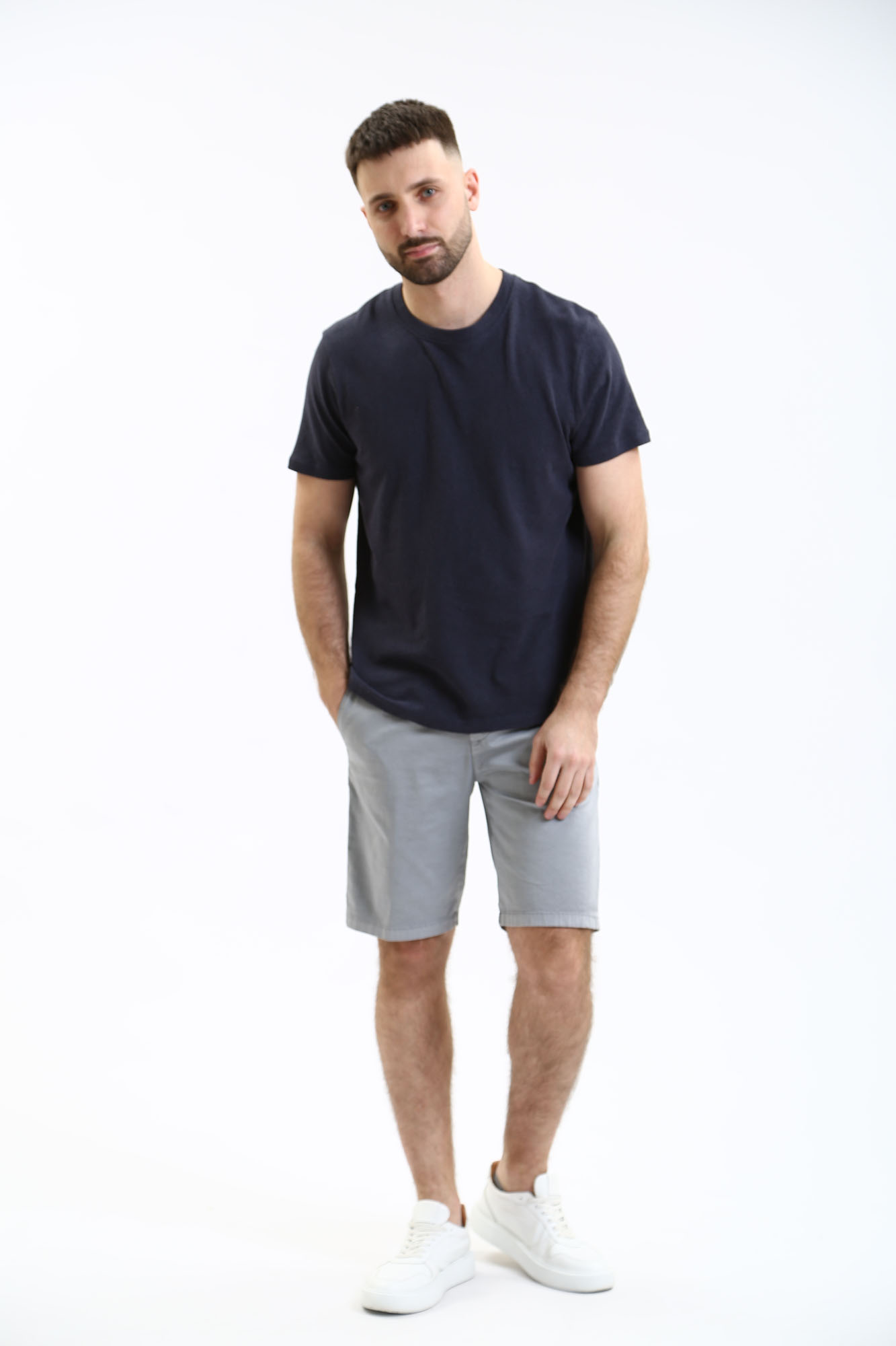 30036807_10015398 Шорты Strellson Серый