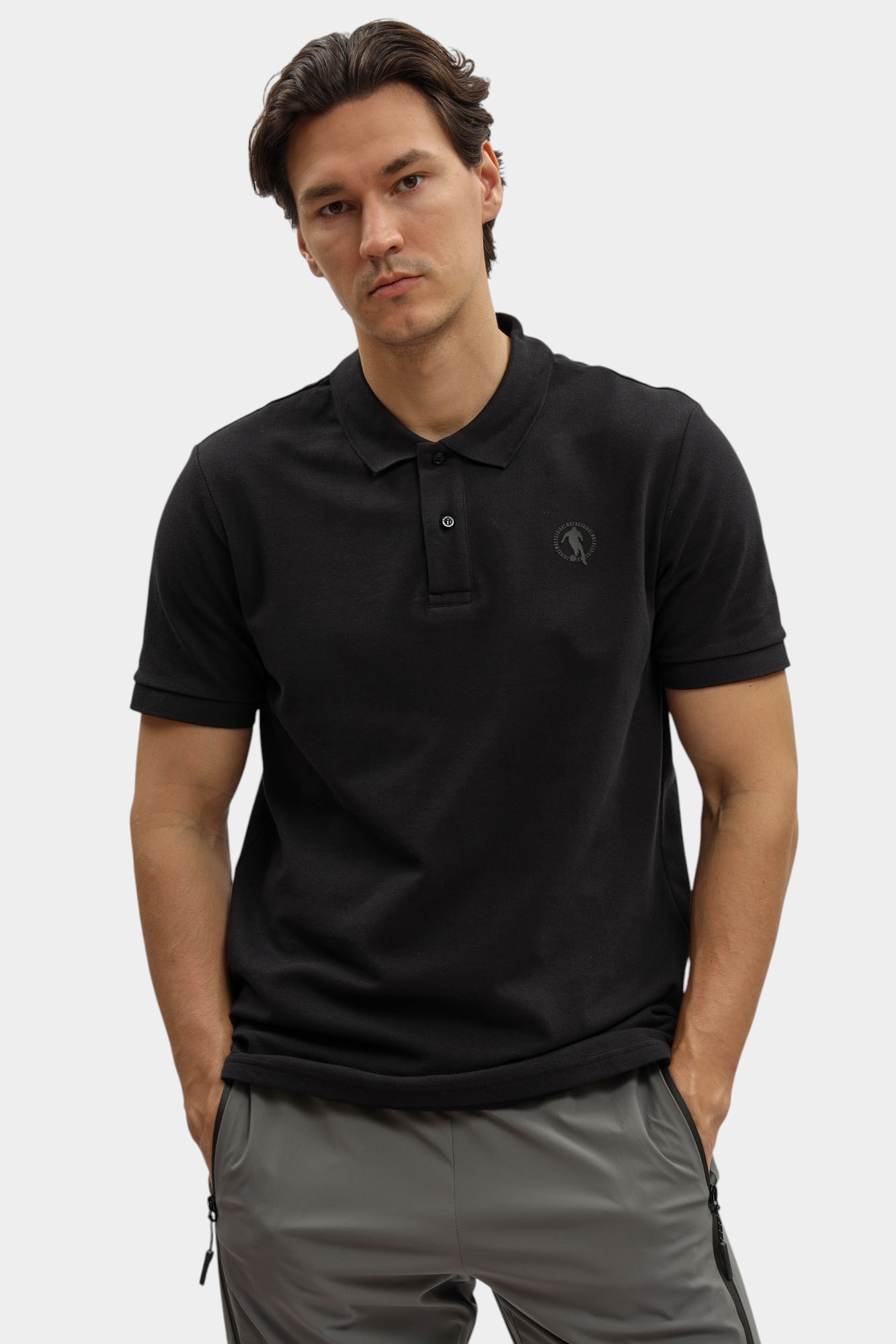 BMT1257 Поло Bikkembergs Черный