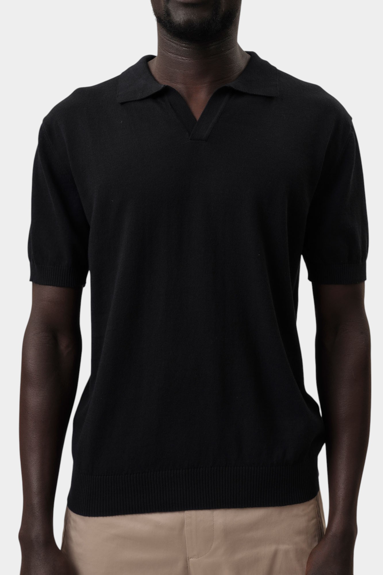 BMM0803 Поло трикотажное Bikkembergs Черный