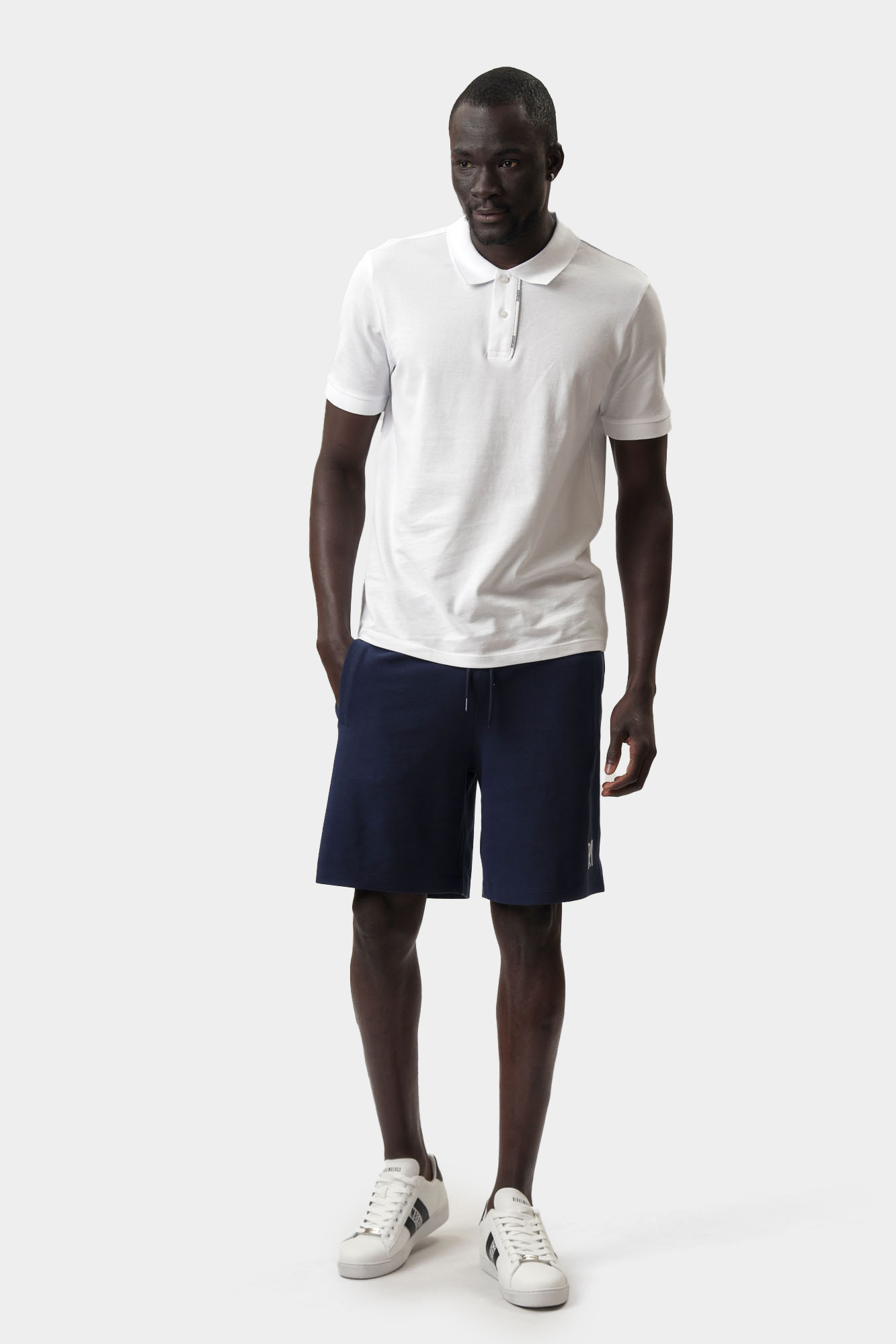 BMT0899 Поло Bikkembergs Белый