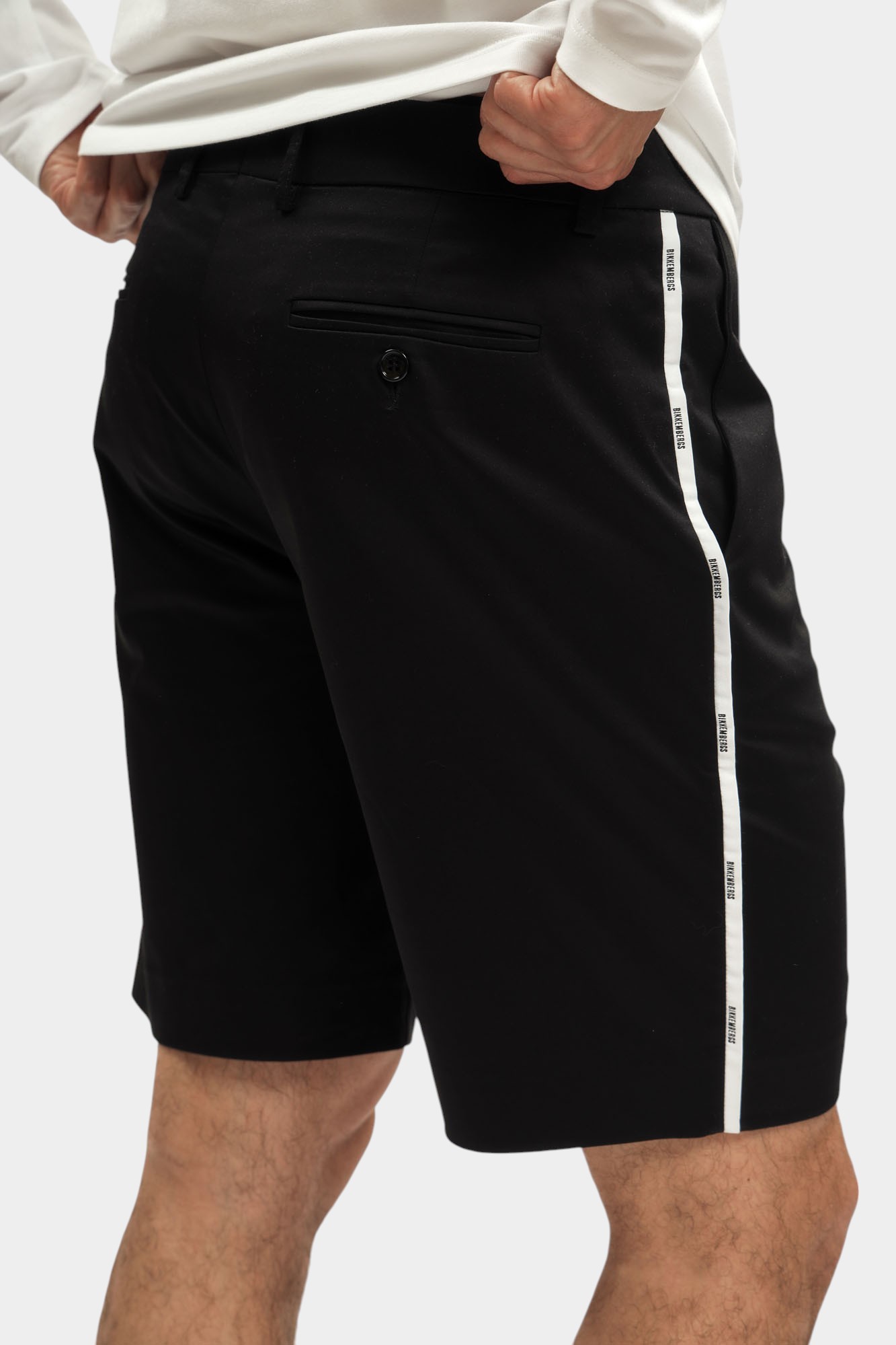 BMP0885 Шорты Bikkembergs Черный
