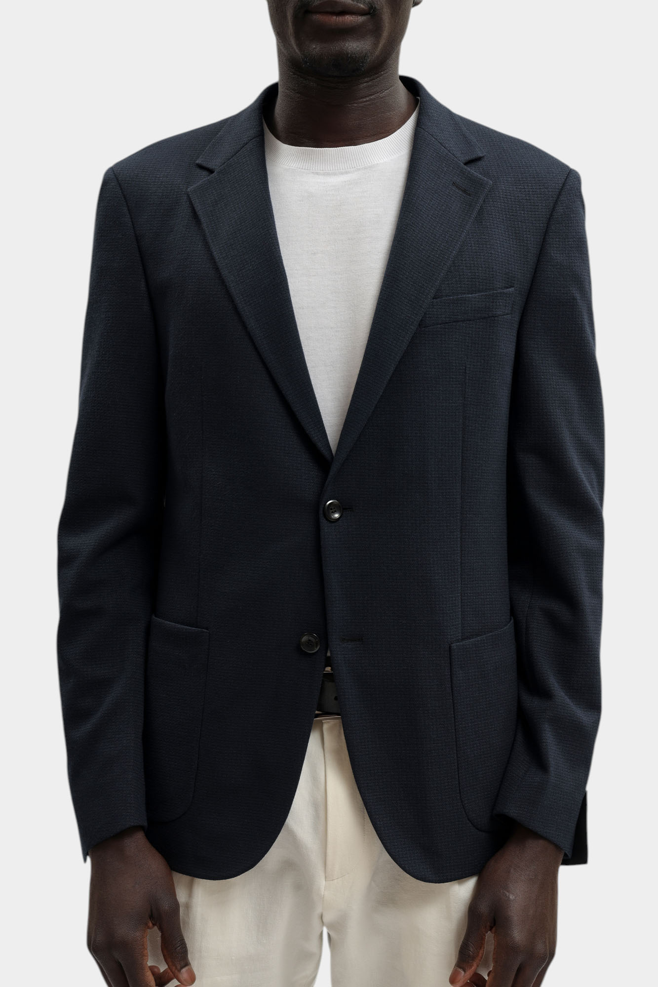 30100895_10100140 Пиджак Strellson Синий