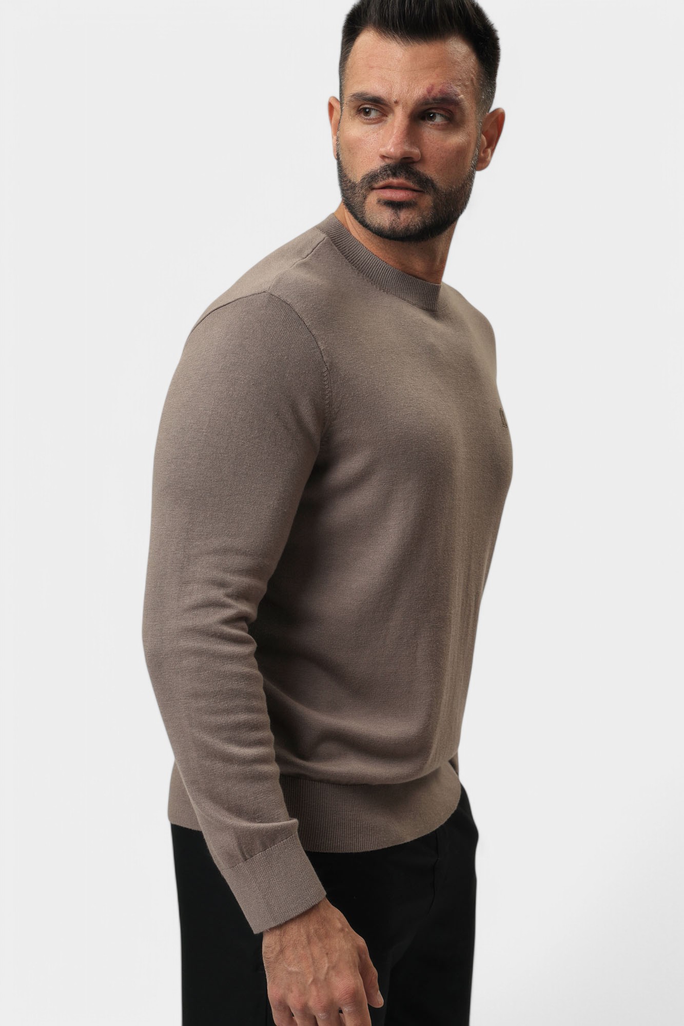 XM000338_AF12291 Джемпер Armani Exchange Капучино