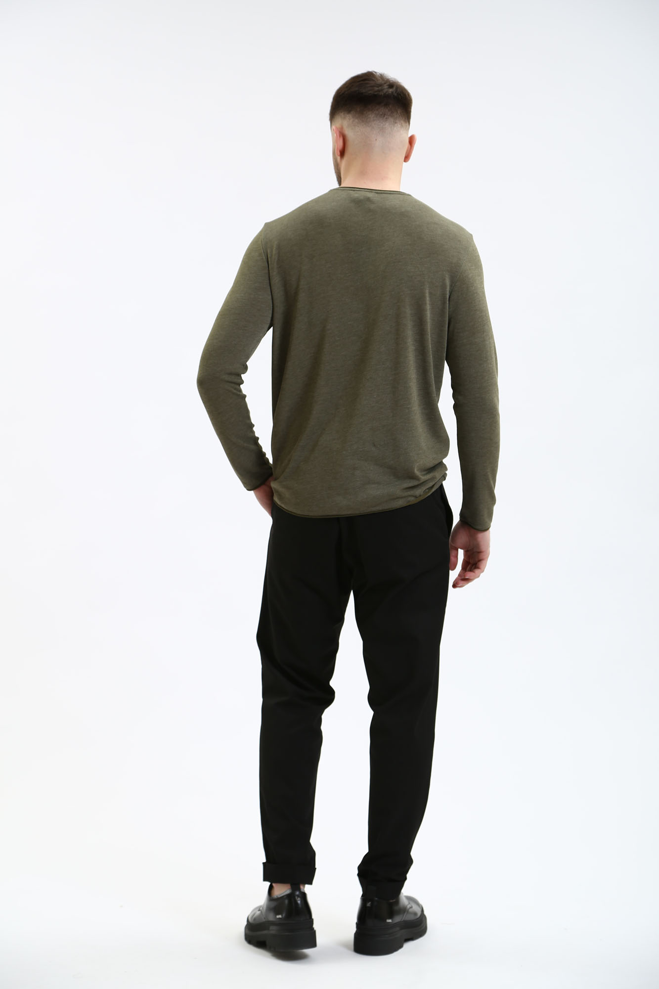 30039854_10008529 Лонгслив Strellson Зеленый