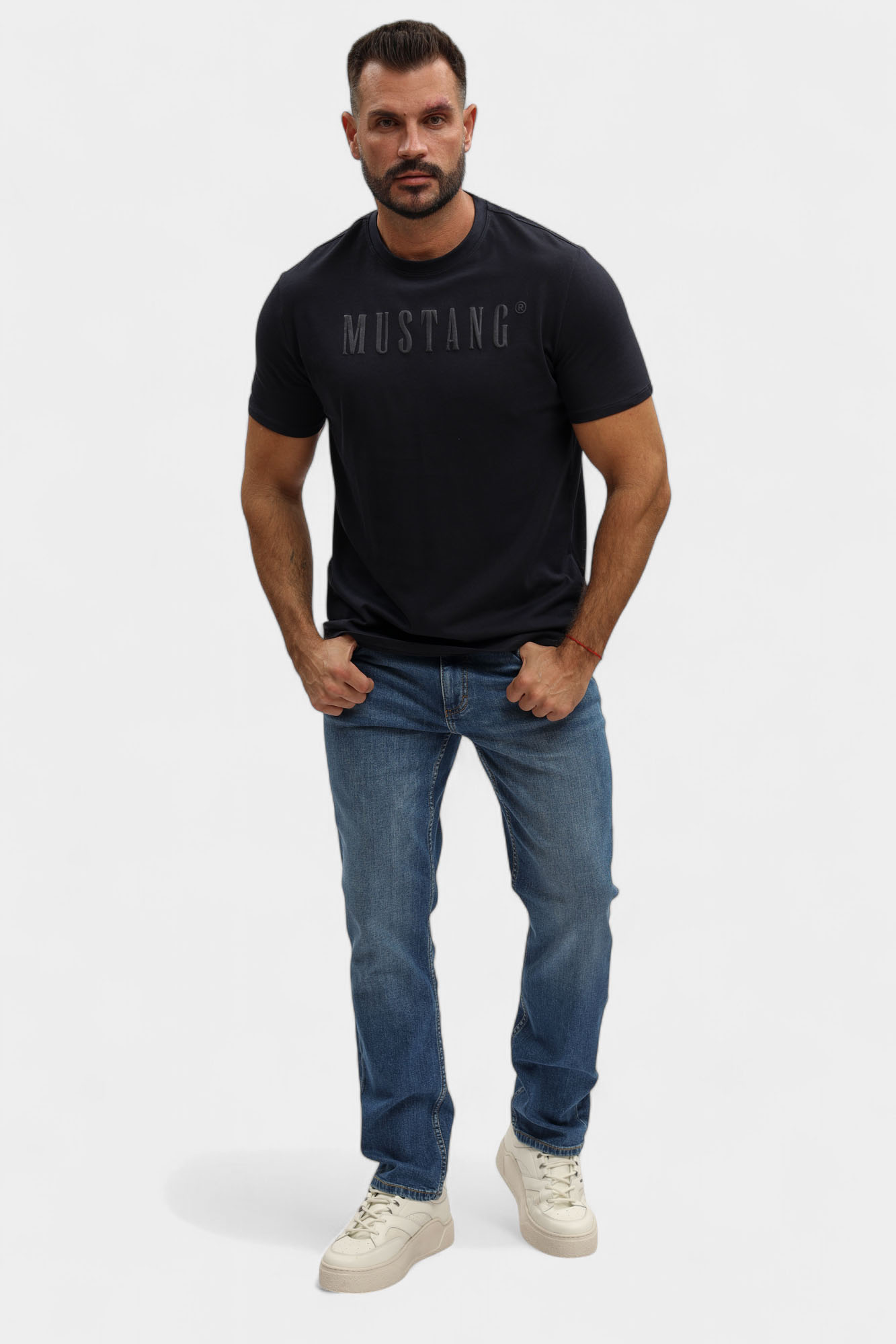 1017233-5000 Джинсы Mustang Синий