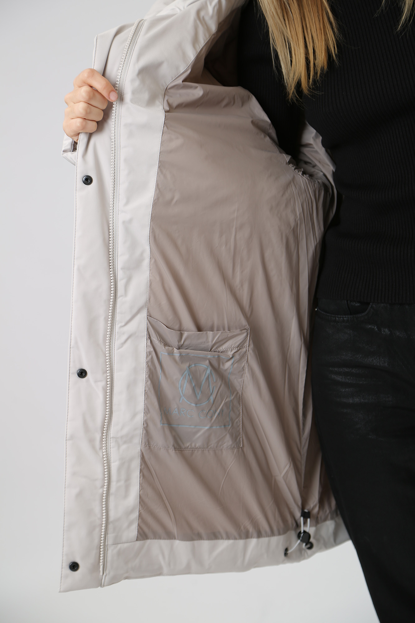 CR1808F23 куртка удлиненная marc cony 