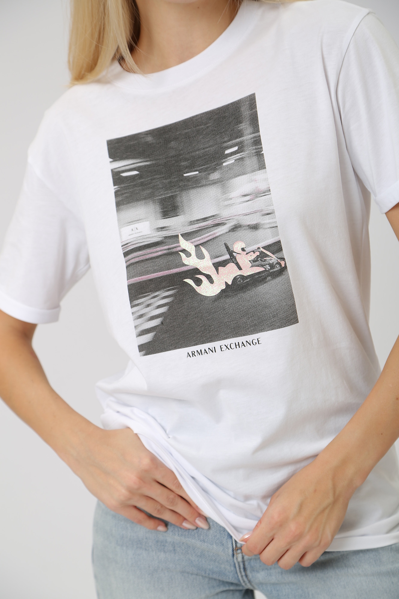 6RYT23_YJ3RZ футболка armani exchange