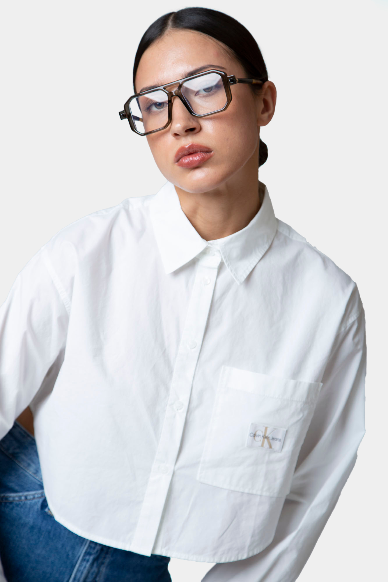 J20J222614 рубашка с длинным рукавом calvin klein jeans