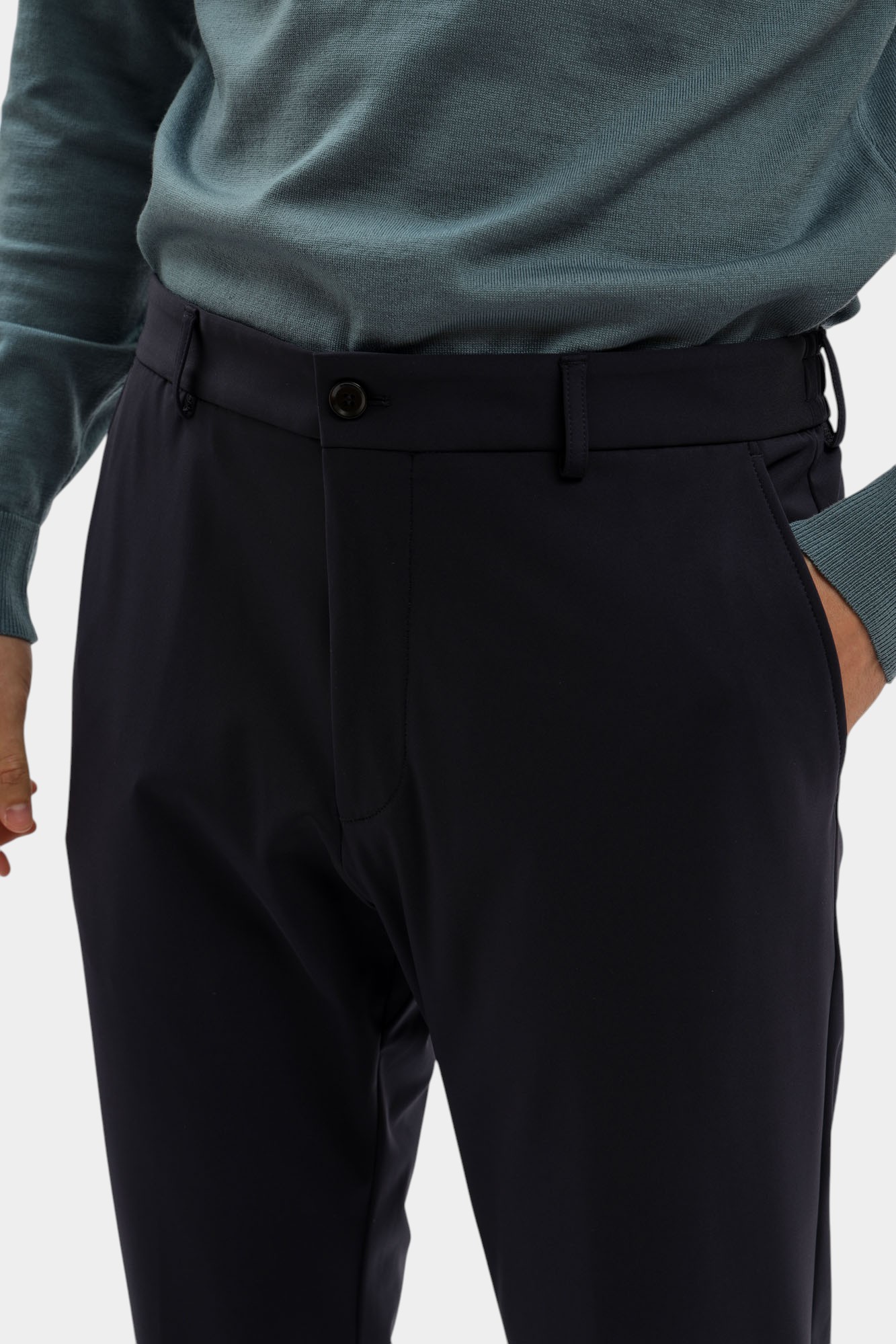 30045703_10019395 Брюки классические Strellson Синий