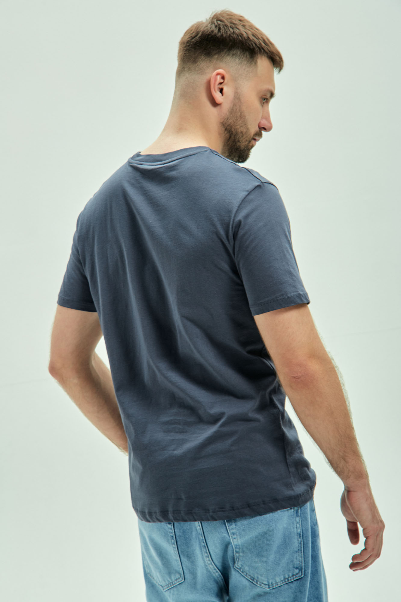 VM-ERK-22-055 Футболка Van Mich Синий