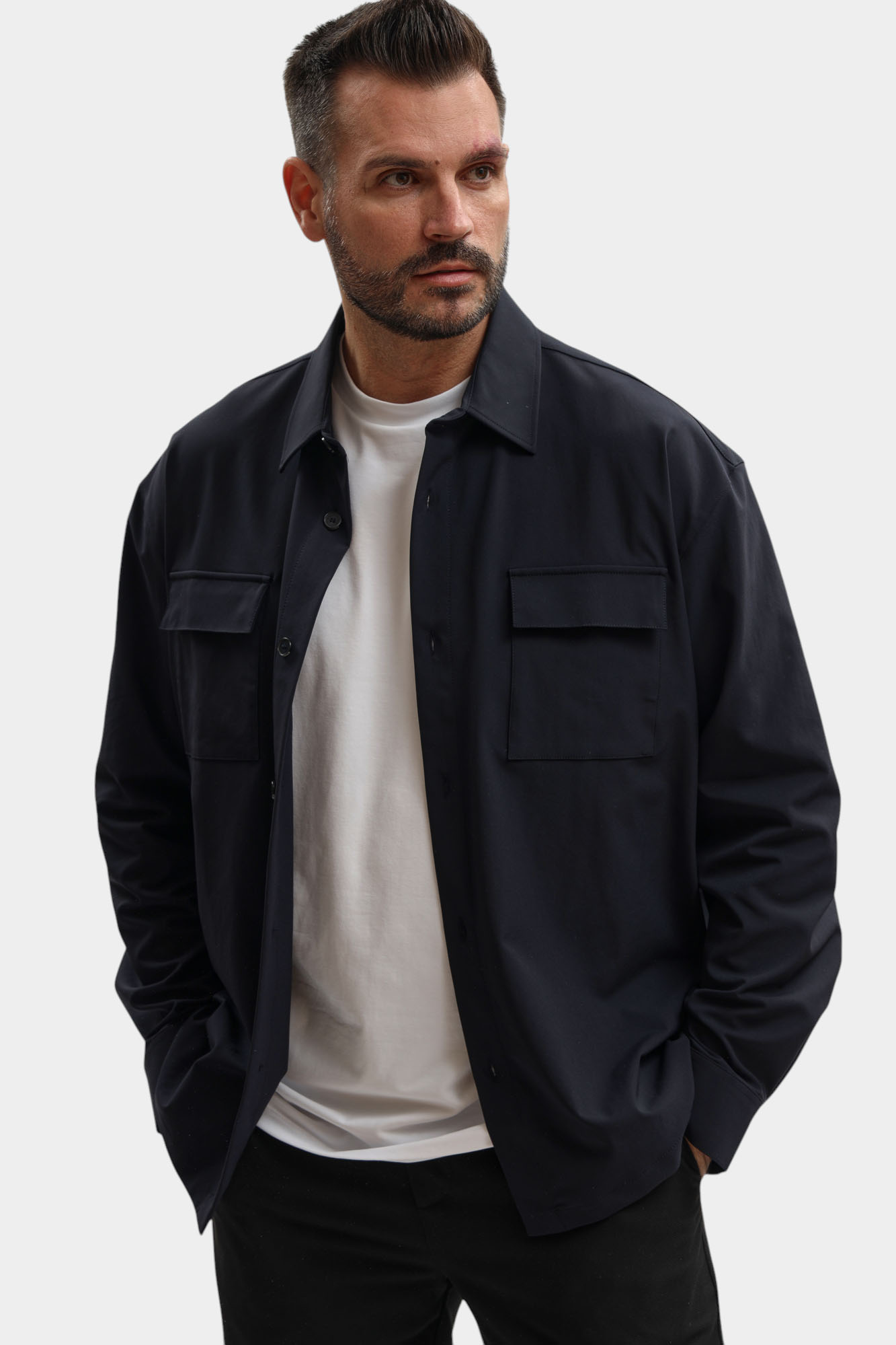 561006_605975 Рубашка Karl Lagerfeld Синий