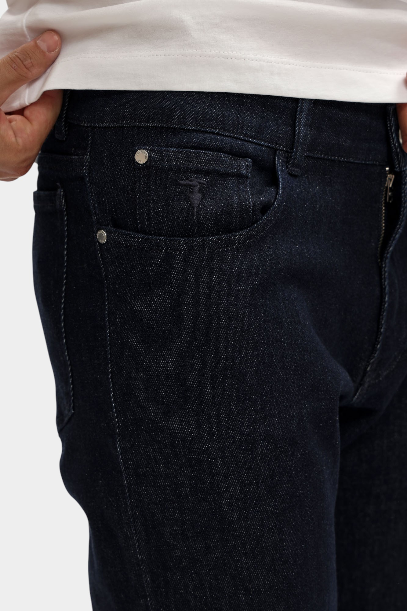 P408H004813N-MJ380D60-25YJ Джинсы Trussardi Синий