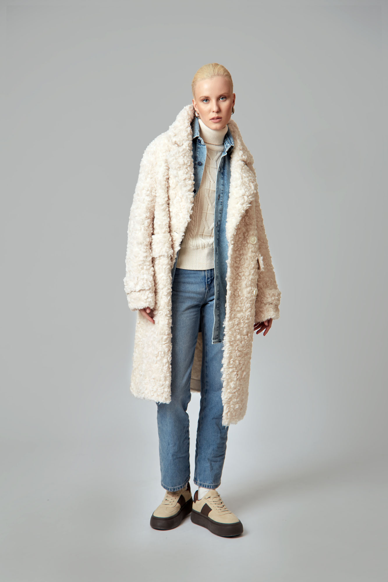 VW-PLO-1160 шуба van mich 