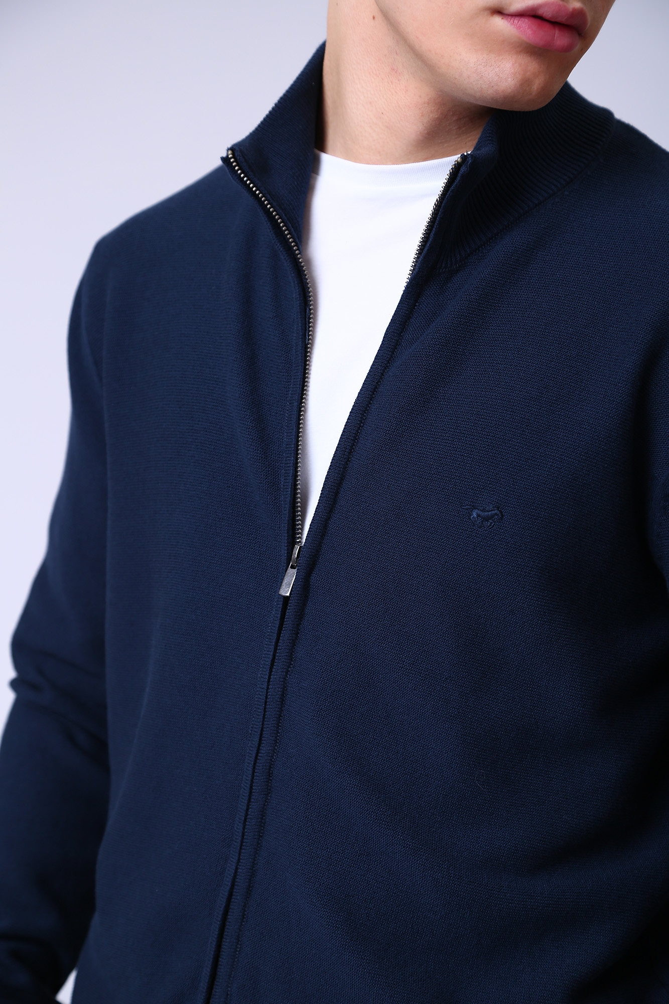 1012797 Кардиган Mustang Синий