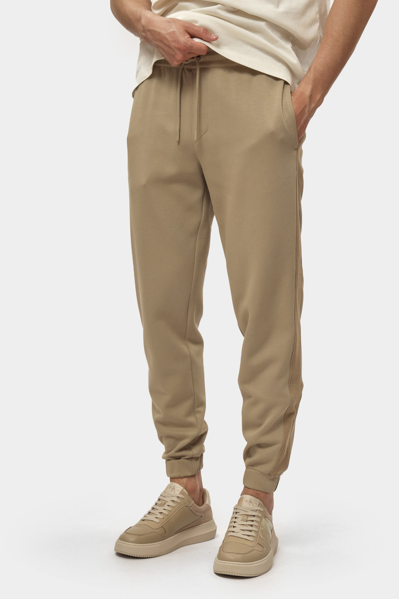 J30J327243 Брюки спортивные Calvin Klein Jeans Бежевый