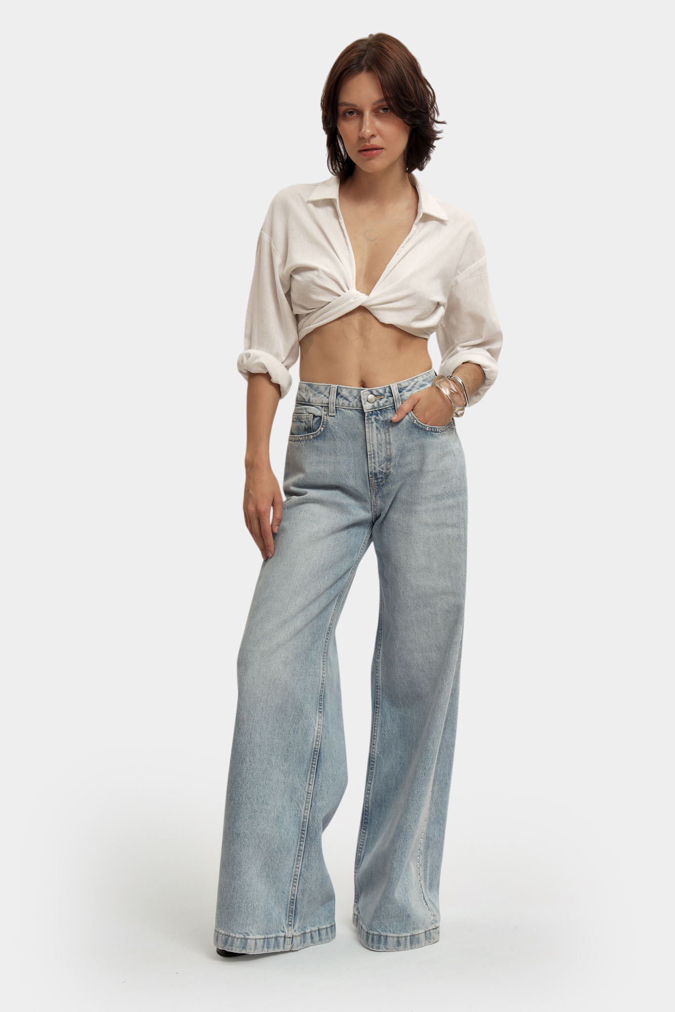PL205011 брюки джинсовые pepe jeans 