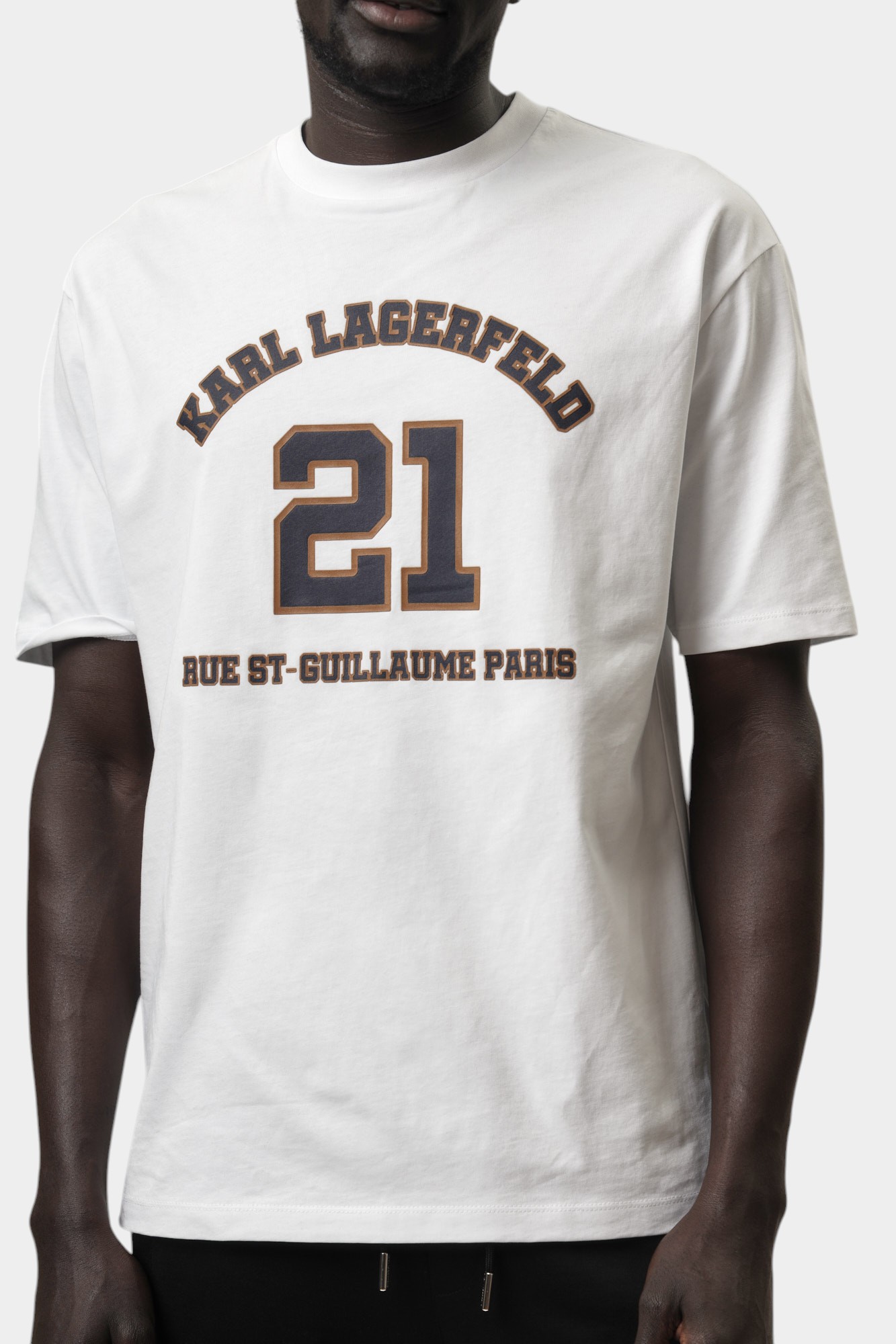 552225_755147 Футболка Karl Lagerfeld Белый