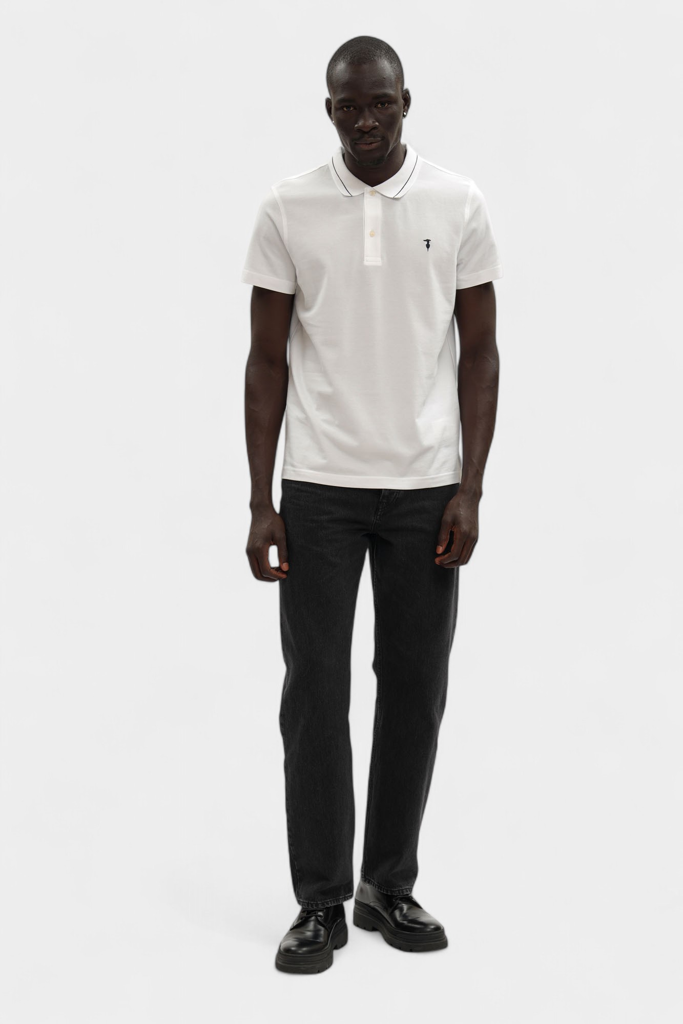 G5018000026N-MTP02J91-83Y1 Поло Trussardi Белый